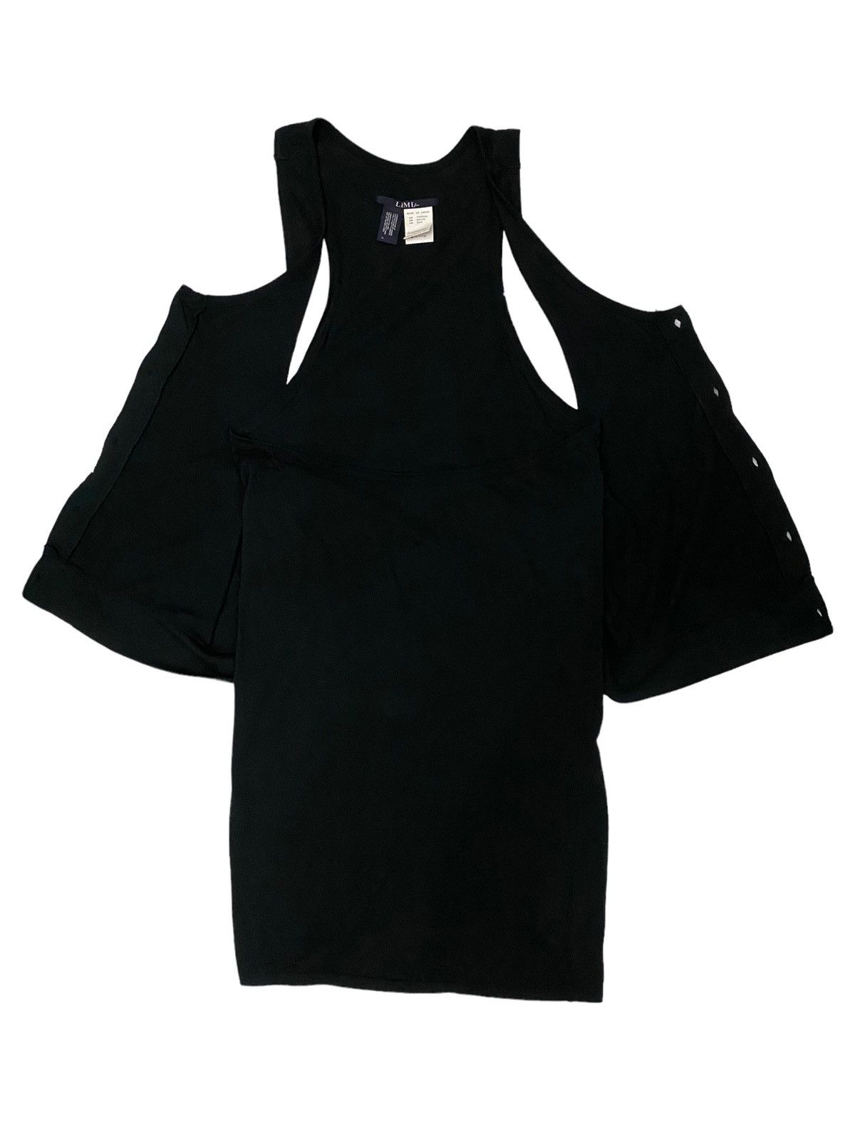Limi Feu × Yohji Yamamoto AW2021 Yohji Yamamoto x Limi Few Black Tank Top Nice Style Size US S / EU 44-46 / 1 - 5 Thumbnail