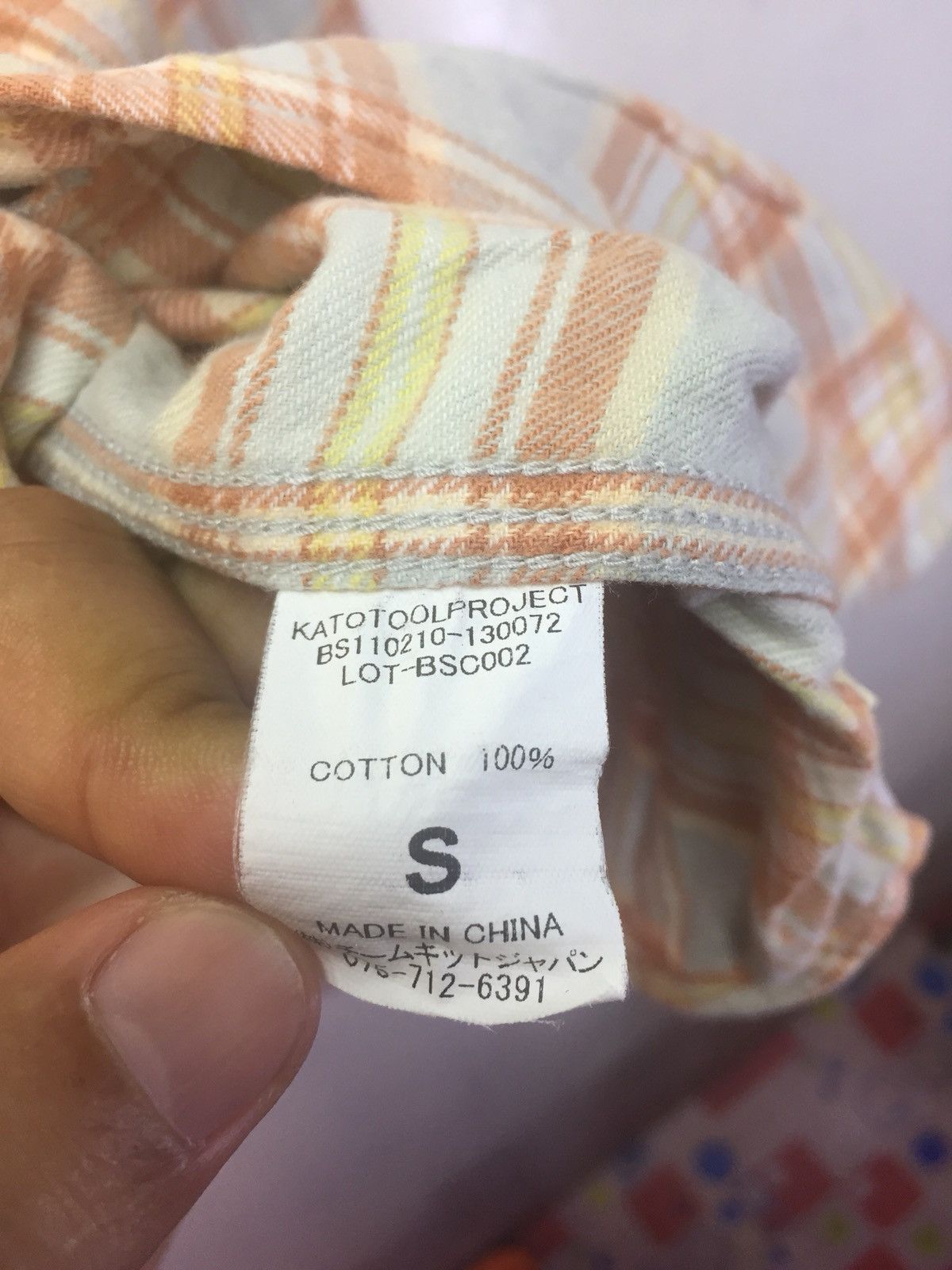 Hiroshi Kato Kato Tool Procject Kato Basic Check Shirt Size US S / EU 44-46 / 1 - 7 Thumbnail