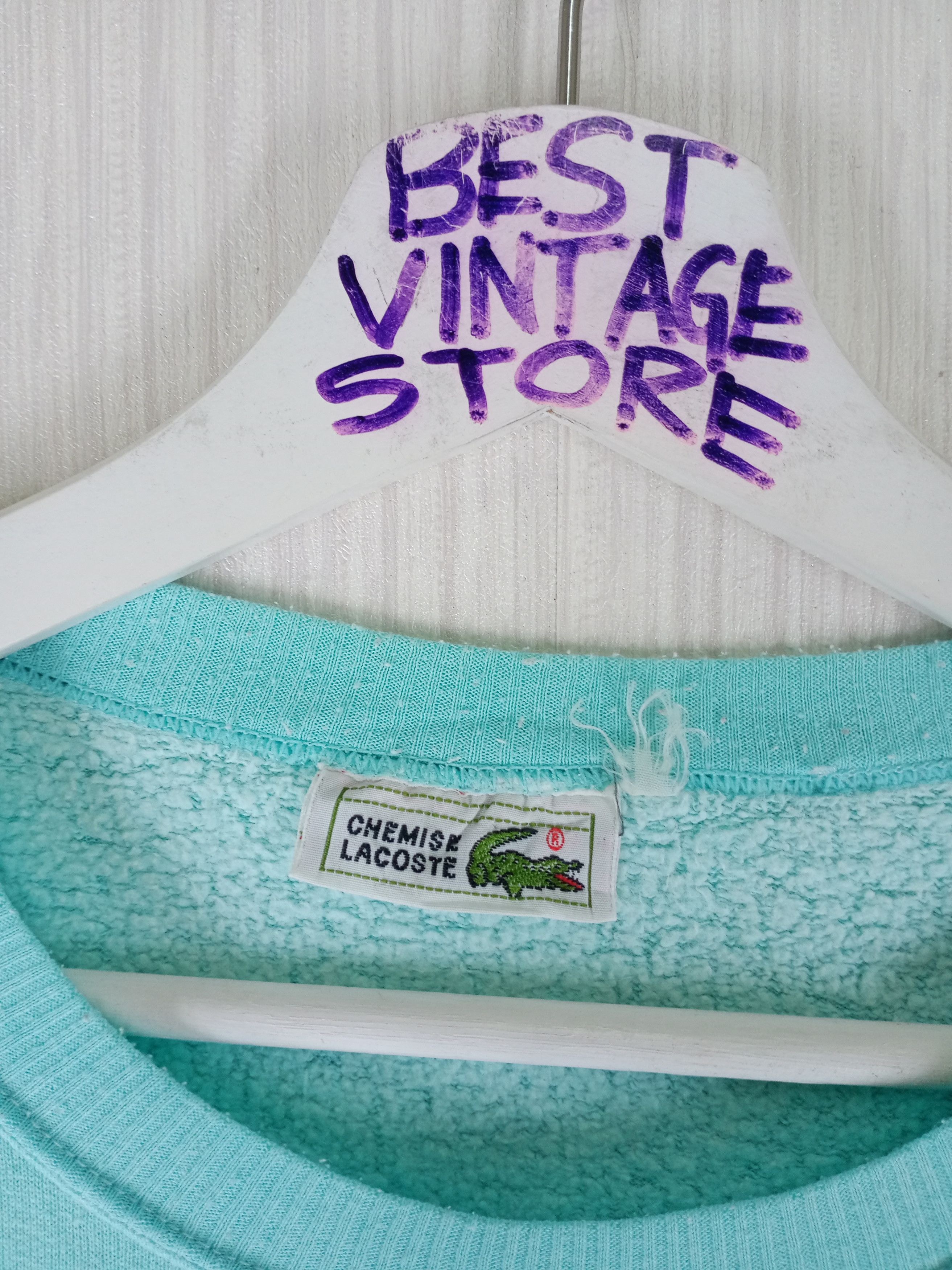 Lacoste Vintage Lacoste Sweatshirt Big Logo Size US M / EU 48-50 / 2 - 4 Thumbnail