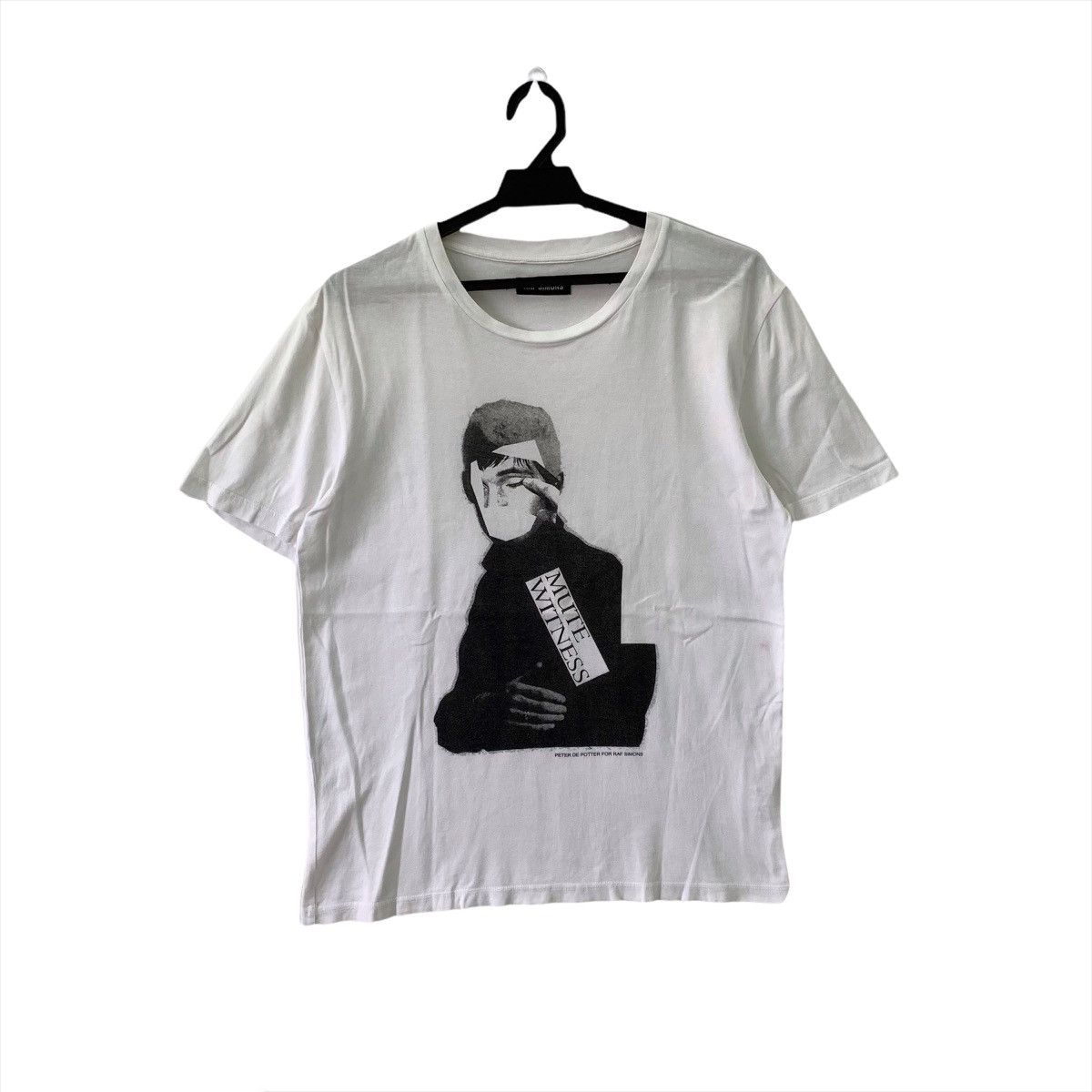 Raf Simons Mute Witness Peter De Potter For Raf Simons Tshirt 