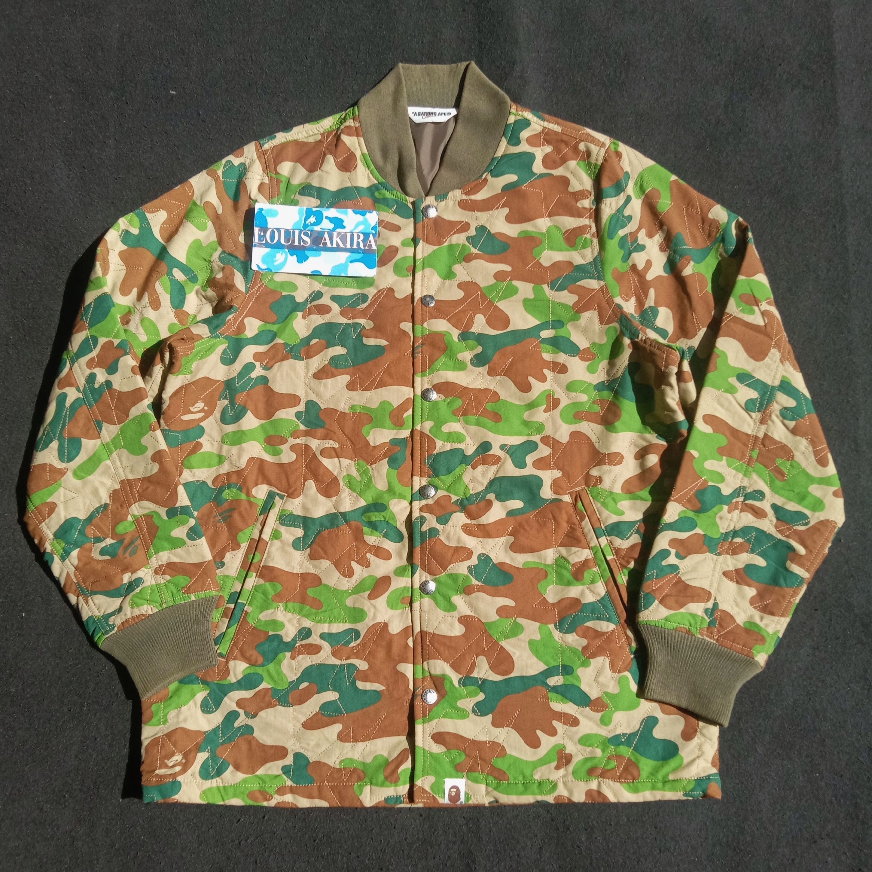 Bape Puzzle Camo Jacket (2010) Grailed