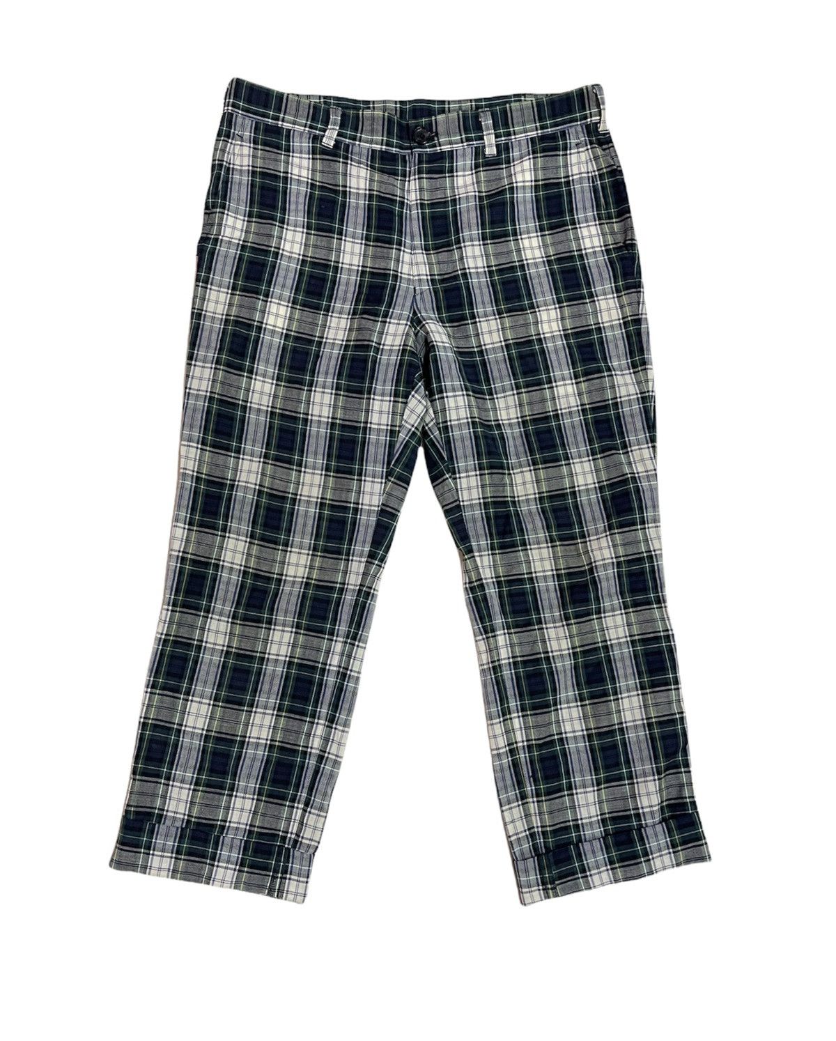 Comme des Garcons Tricot comme des garcons checkeres cropped wools pants Size US 34 / EU 50 - 2 Thumbnail