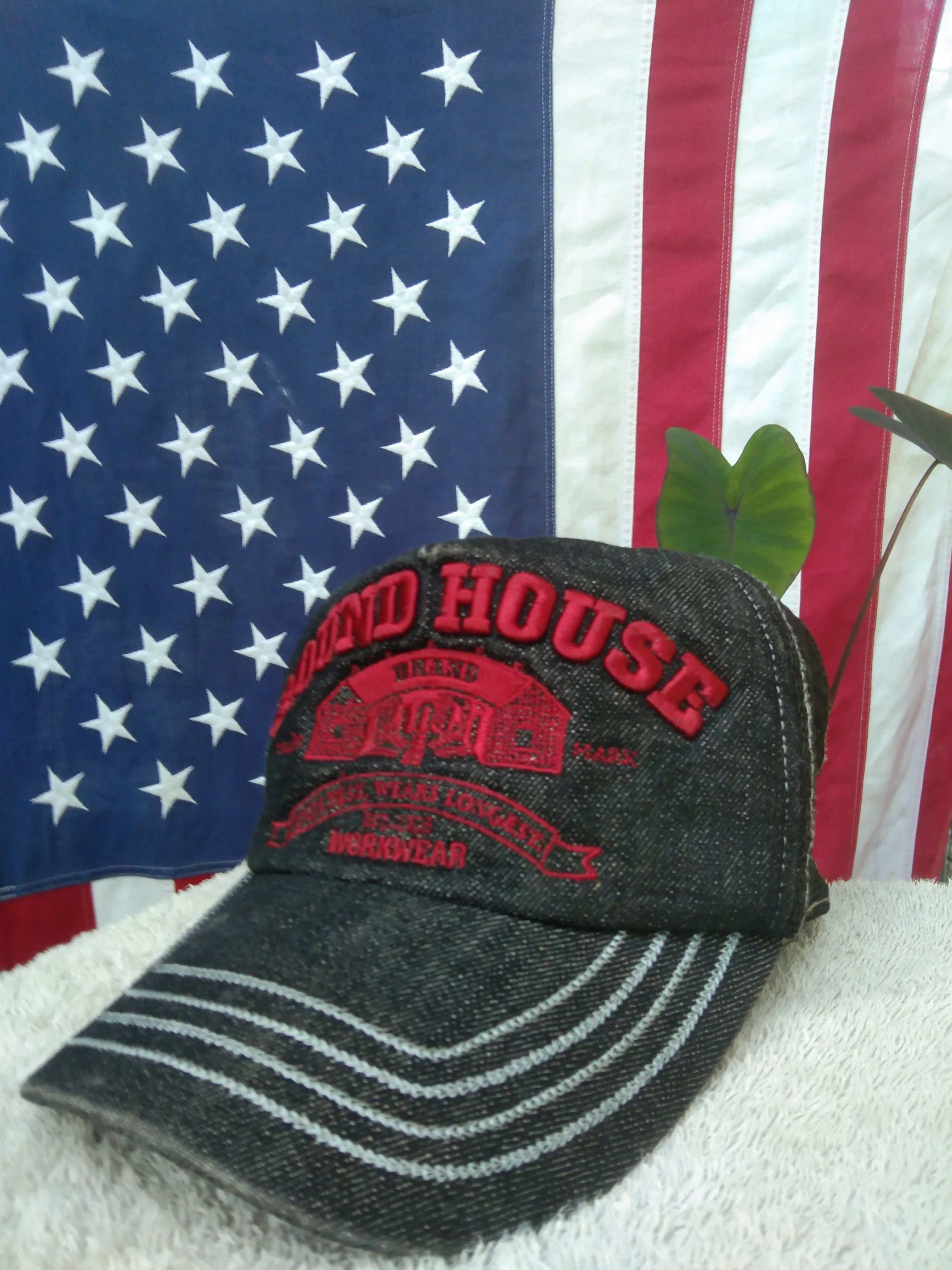 Vintage VINTAGEWORKWEAR 🔥🔥 ROUND HOUSE WORKWEAR TRUCKER HAT Size ONE SIZE - 2 Thumbnail