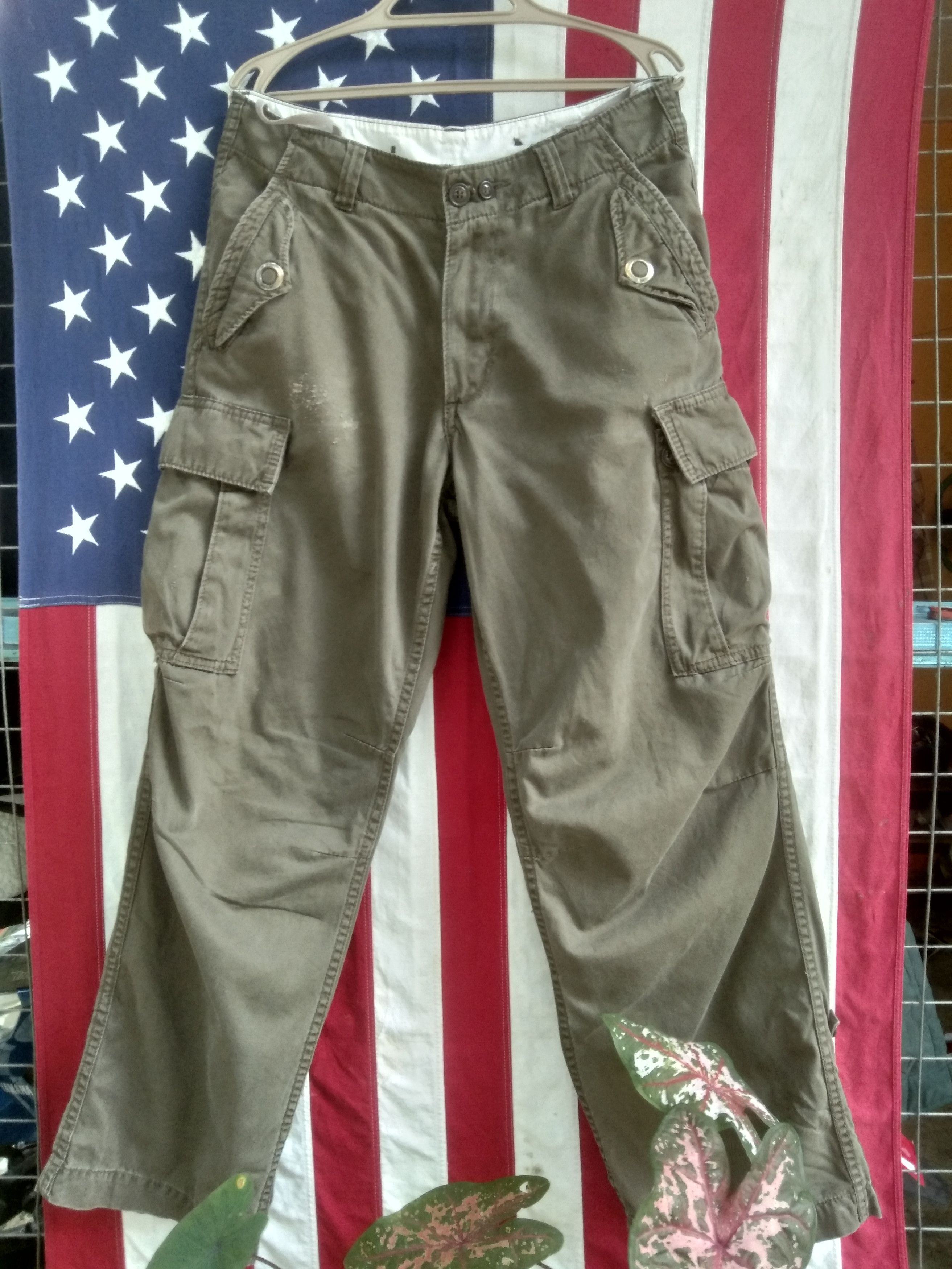 Japanese Brand × Vintage JAPANESE BRAND CARGO PANT Size US 33 - 1 Thumbnail