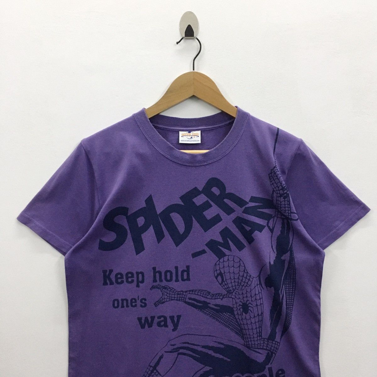 Marvel Comics Vintage SPIDERMAN Overprint Tshirt Size US M / EU 48-50 / 2 - 4 Thumbnail