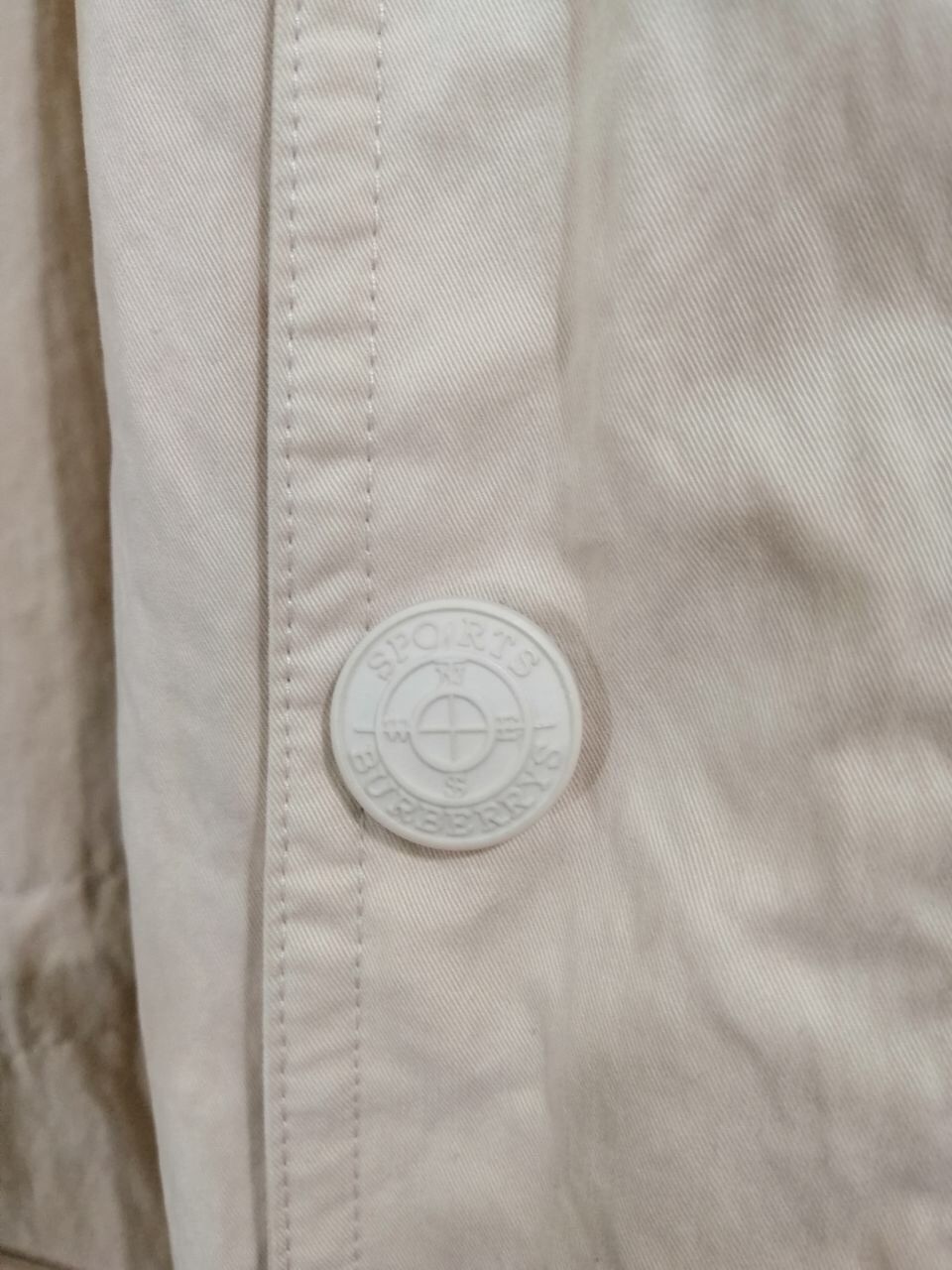Burberry BURBERRY Parka Jacket Small Logo Design Light Color Design Size US L / EU 52-54 / 3 - 7 Thumbnail