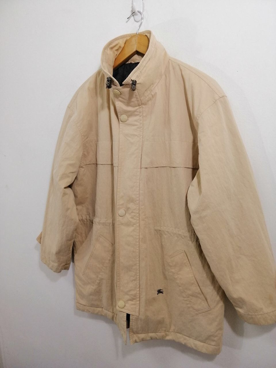 Burberry BURBERRY Parka Jacket Small Logo Design Light Color Design Size US L / EU 52-54 / 3 - 6 Thumbnail