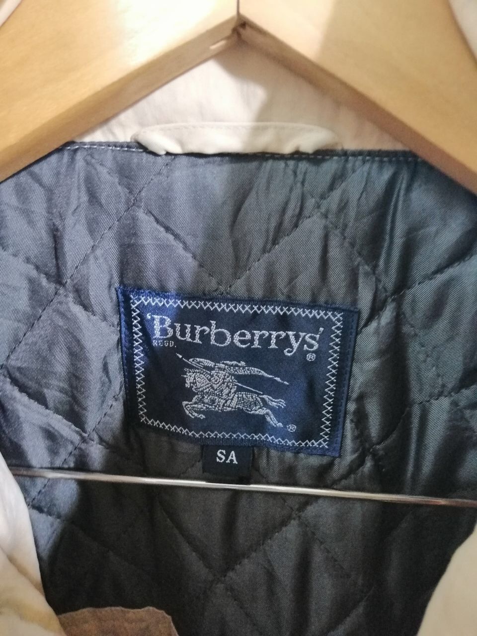 Burberry BURBERRY Parka Jacket Small Logo Design Light Color Design Size US L / EU 52-54 / 3 - 4 Thumbnail