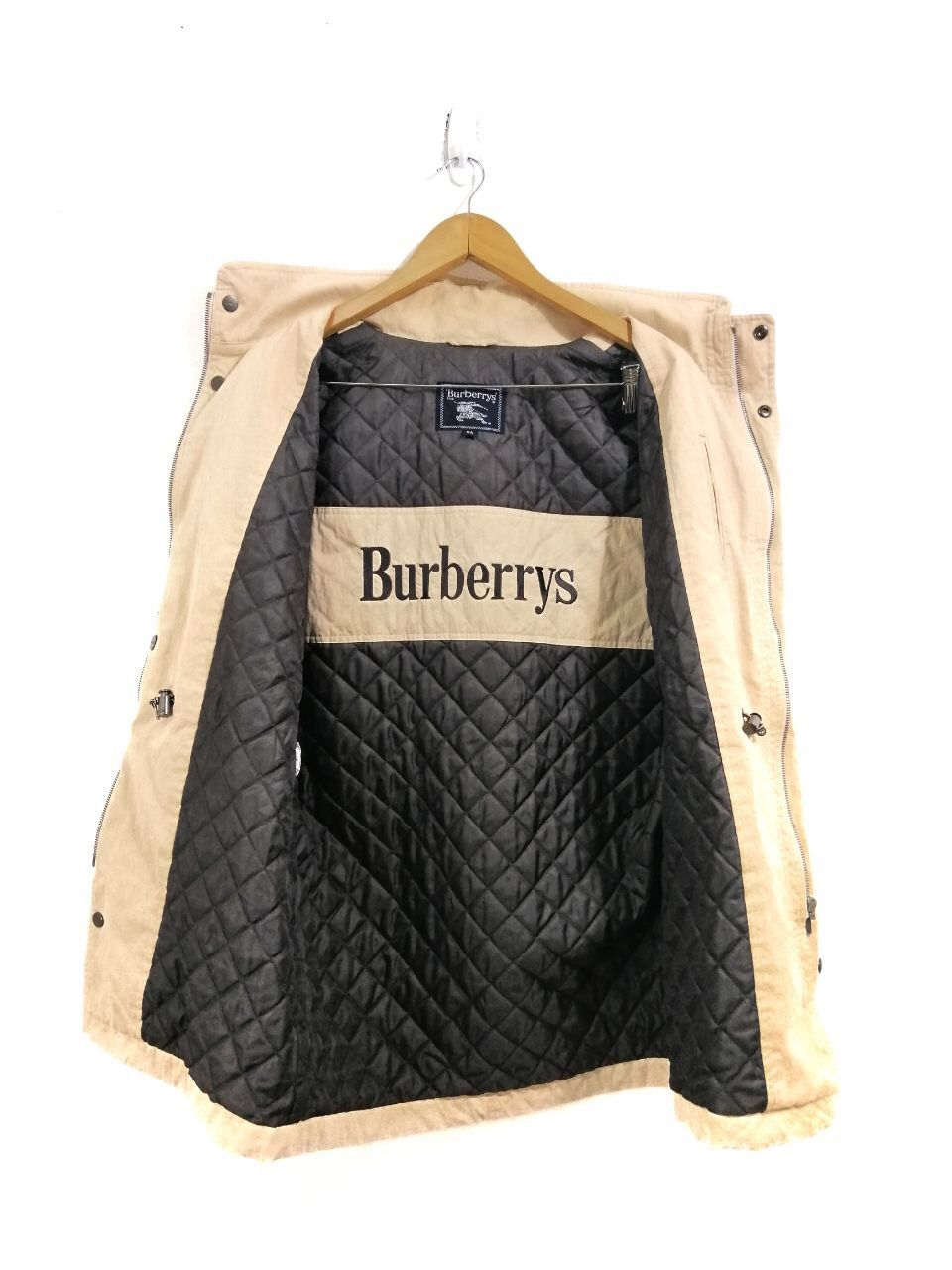 Burberry BURBERRY Parka Jacket Small Logo Design Light Color Design Size US L / EU 52-54 / 3 - 1 Thumbnail