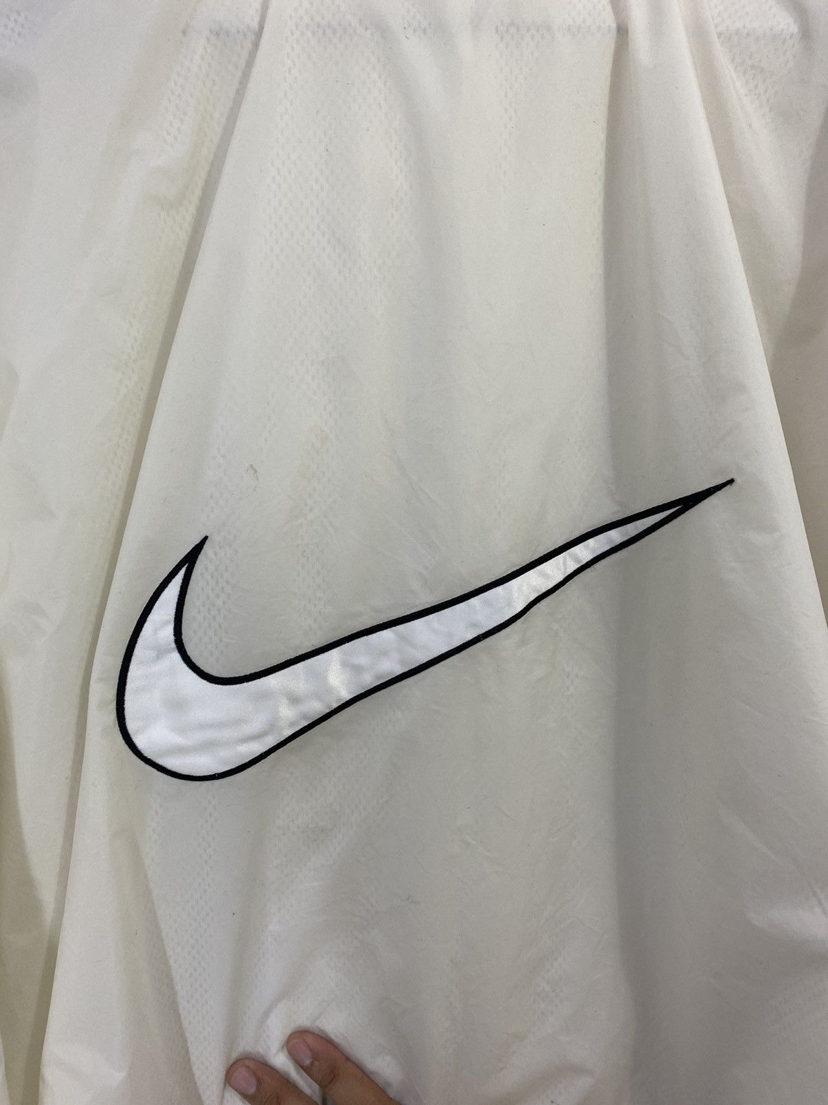 Nike Vintage Nike Swoosh Windbreaker Jacket Big Logo Design Size US M / EU 48-50 / 2 - 4 Thumbnail