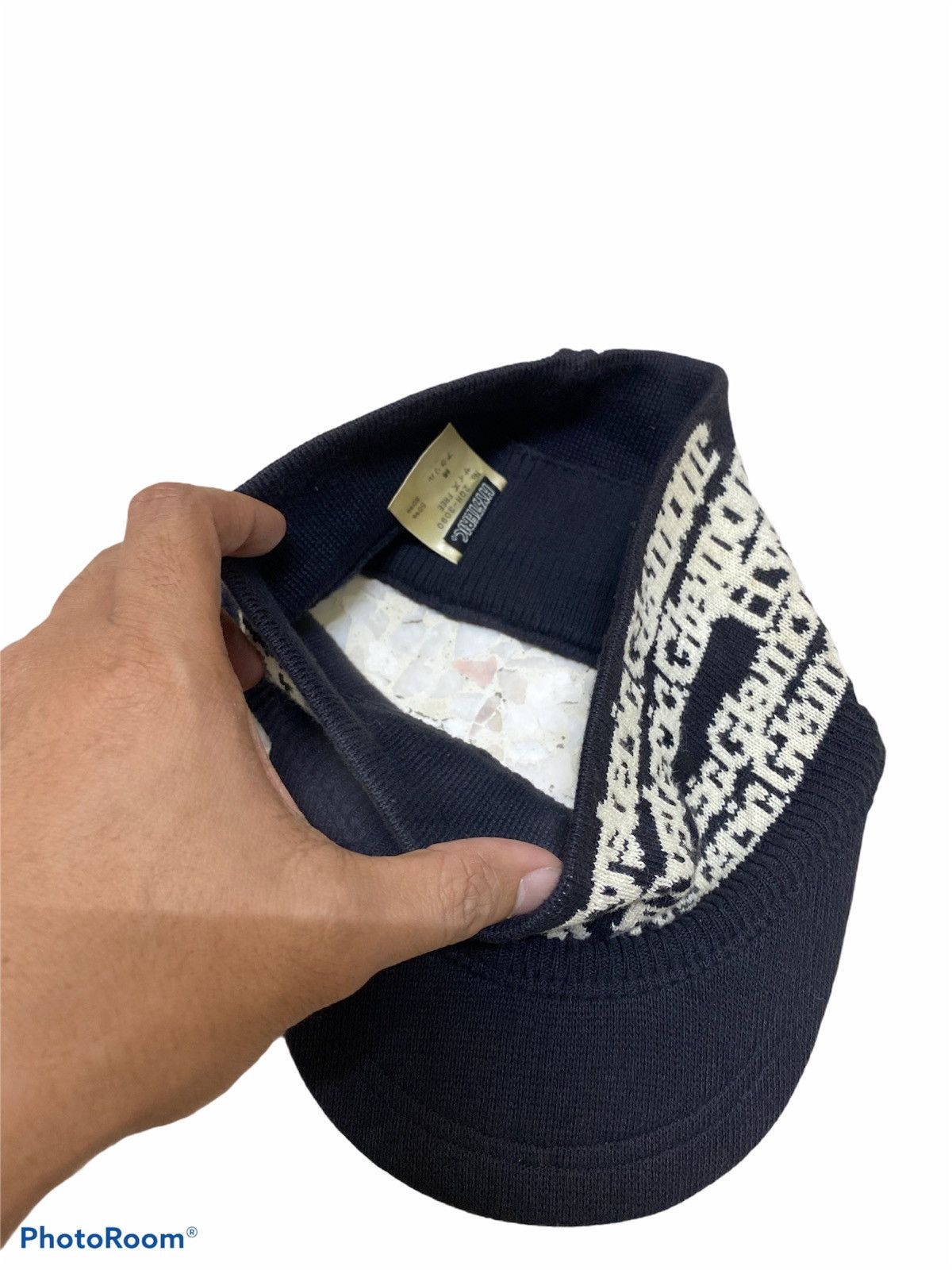 Hysteric Glamour Vintage Hysteric Glamour Monogram Visor Cap Rare Design Size ONE SIZE - 2 Thumbnail