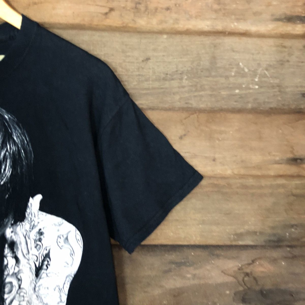 Band Tees Mitch Hucker Black Short Sleeve Tshirt #3492 Size US M / EU 48-50 / 2 - 4 Thumbnail