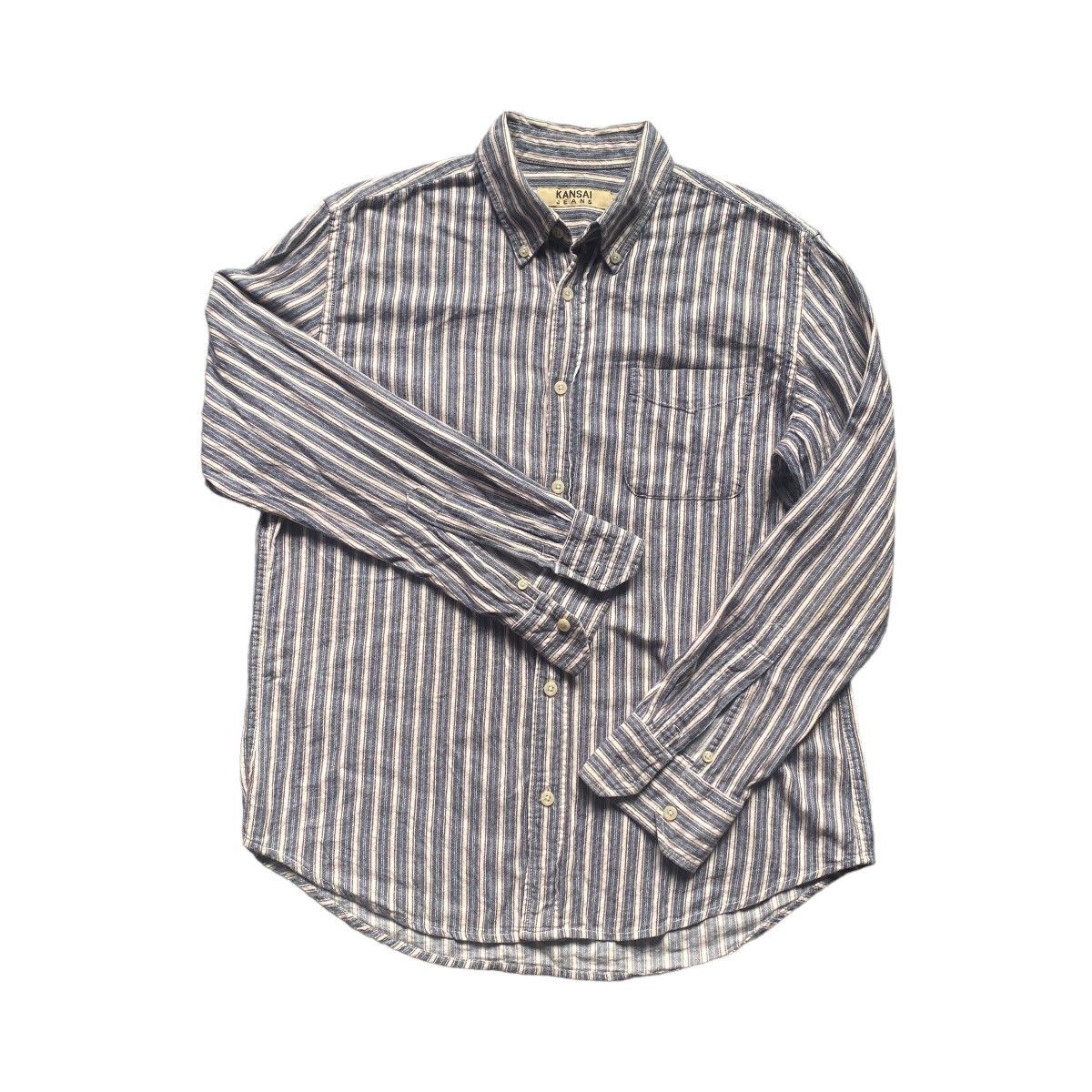 Kansai Jeans cotton stripes shirt