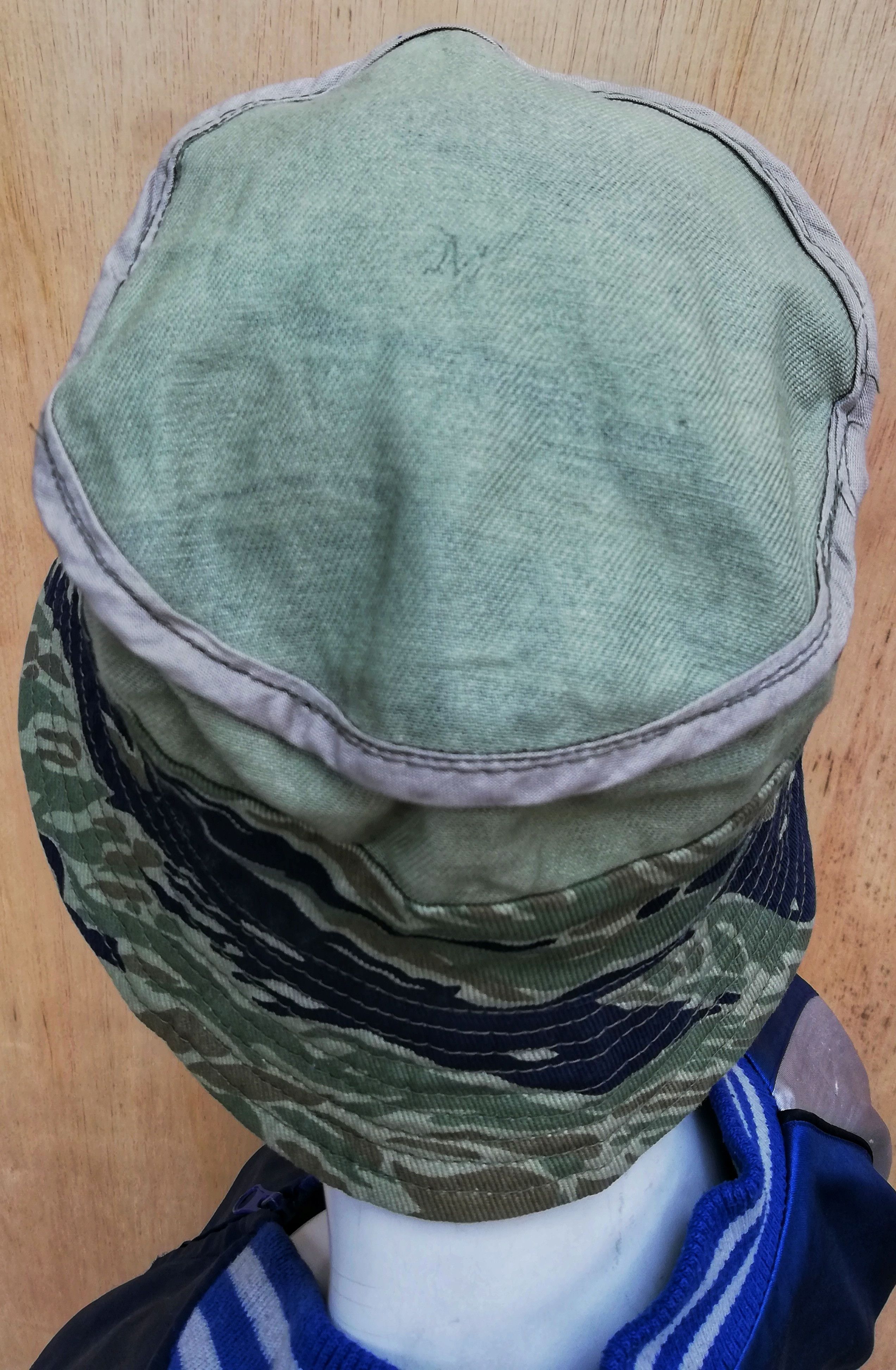 Vintage 🔥Military Tiger 🐅 Stripe Bucket Hat Inspired By Wtaps🔥 Size ONE SIZE - 11 Thumbnail