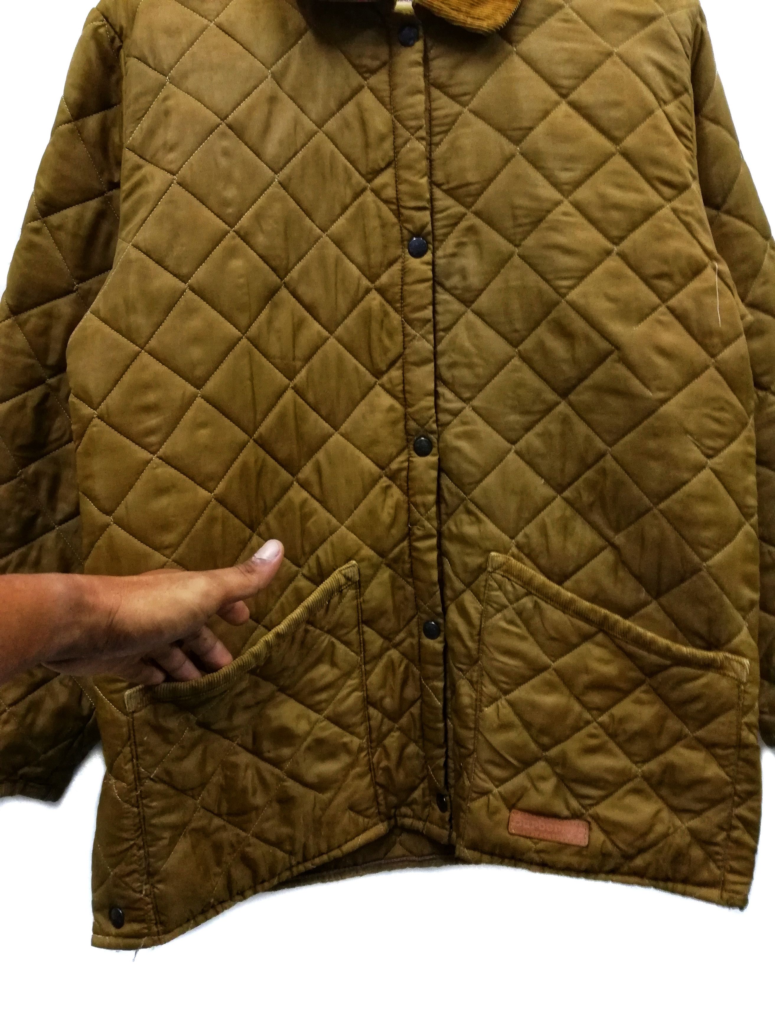 Burberry × Vintage 🔥Burberrys Regd Diamond Quilted Button Jacket Nylon🔥 Size US M / EU 48-50 / 2 - 4 Thumbnail