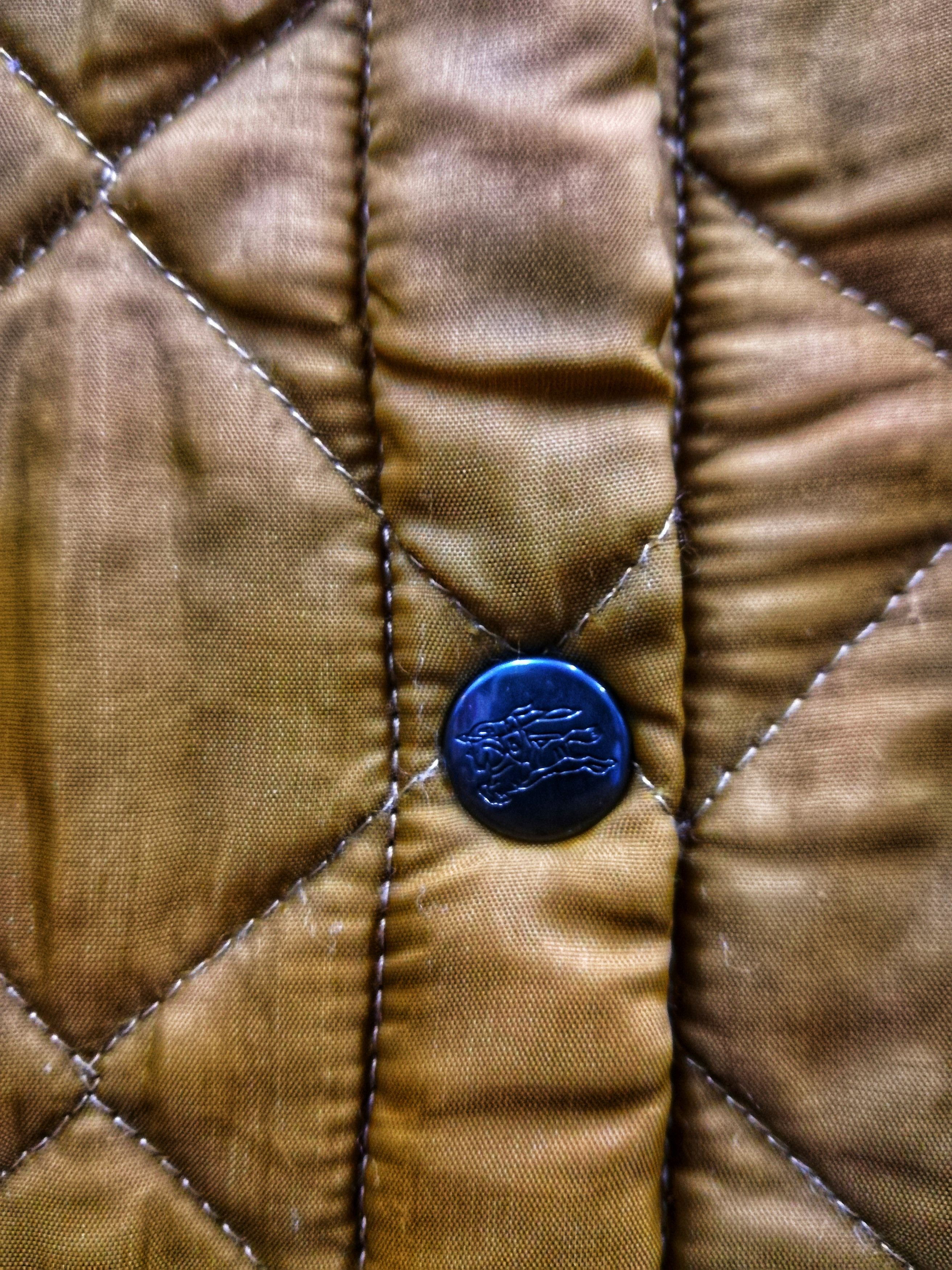 Burberry × Vintage 🔥Burberrys Regd Diamond Quilted Button Jacket Nylon🔥 Size US M / EU 48-50 / 2 - 8 Thumbnail