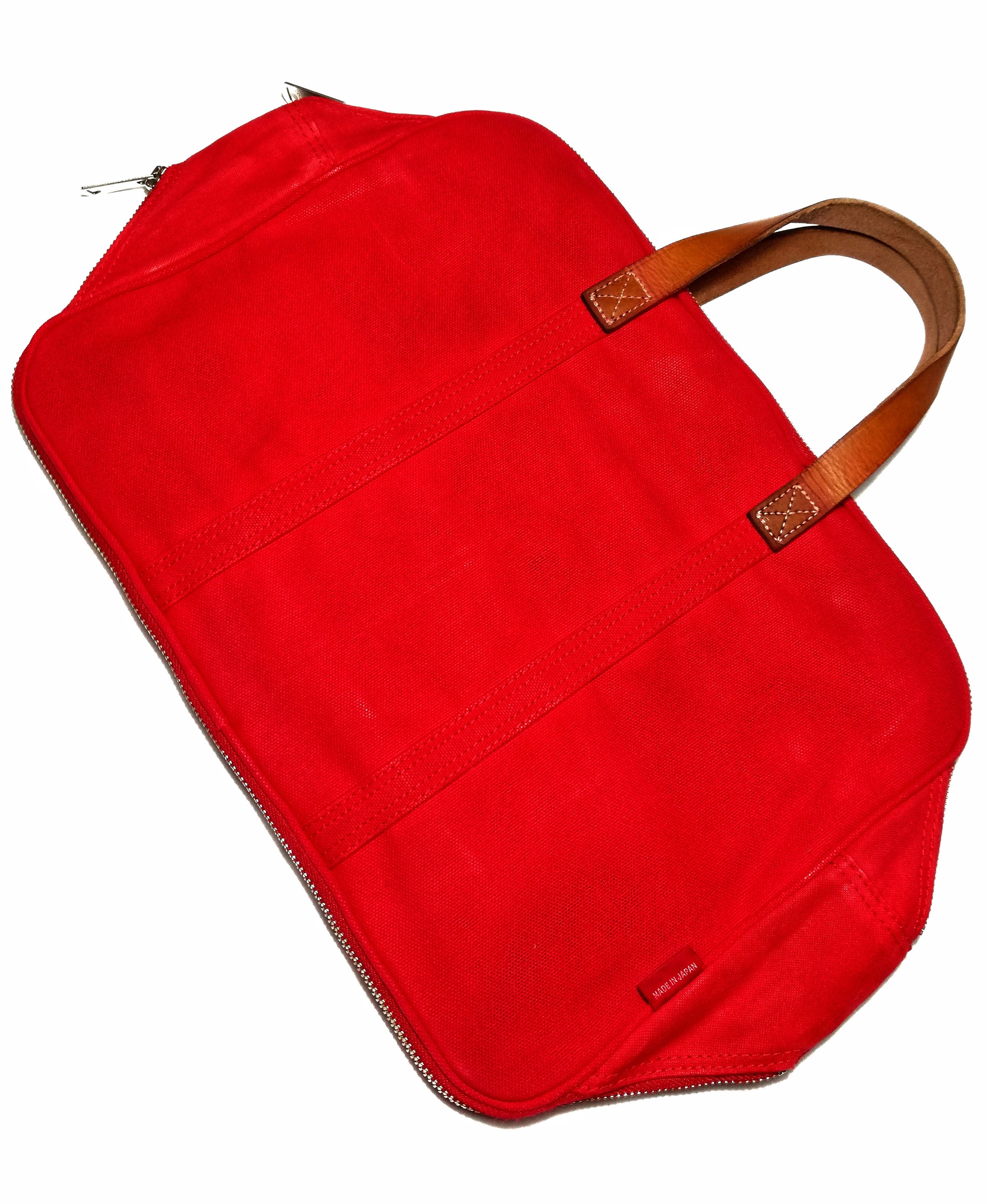 Head Porter × Porter 🔥PORTER Handbag / Second Bag / Handle Leather / Canvas🔥 Size ONE SIZE - 3 Thumbnail