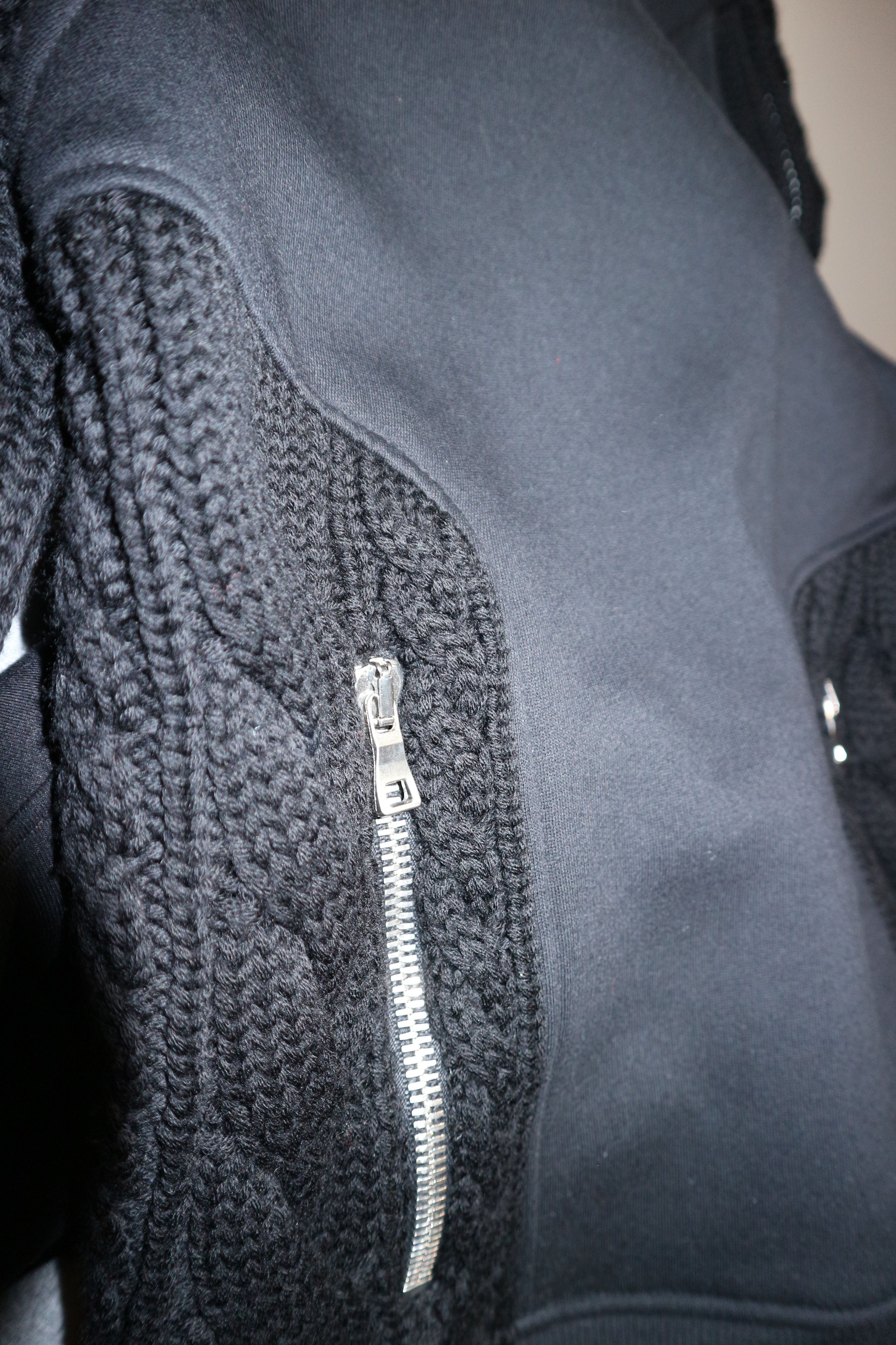 Balmain cable knit jersey sweatshirt Size US M / EU 48-50 / 2 - 7 Thumbnail