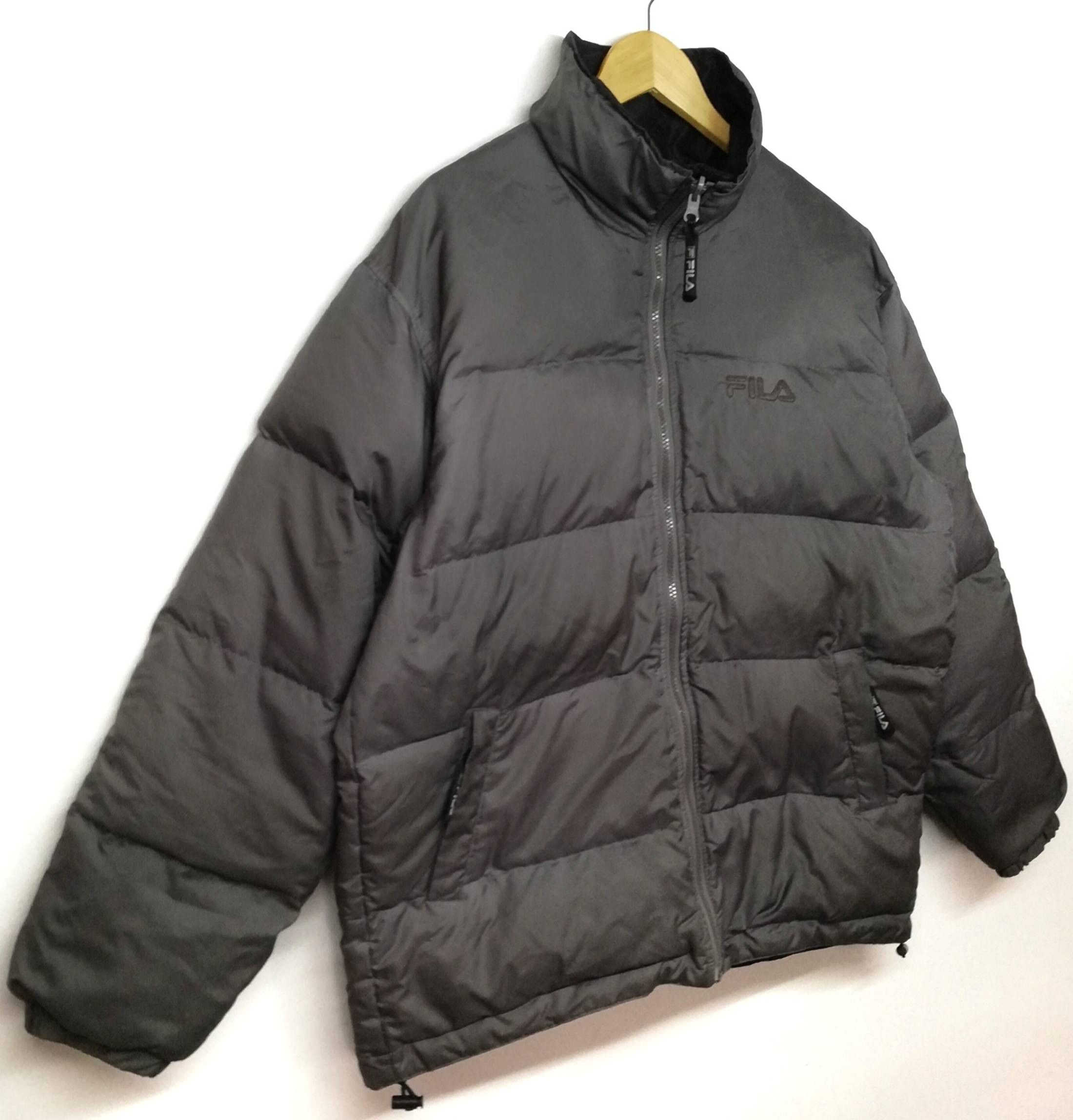 Fila 🔥Vintage Fila Goose Puffer Reversible Jacket 🔥 Size US M / EU 48-50 / 2 - 1 Thumbnail