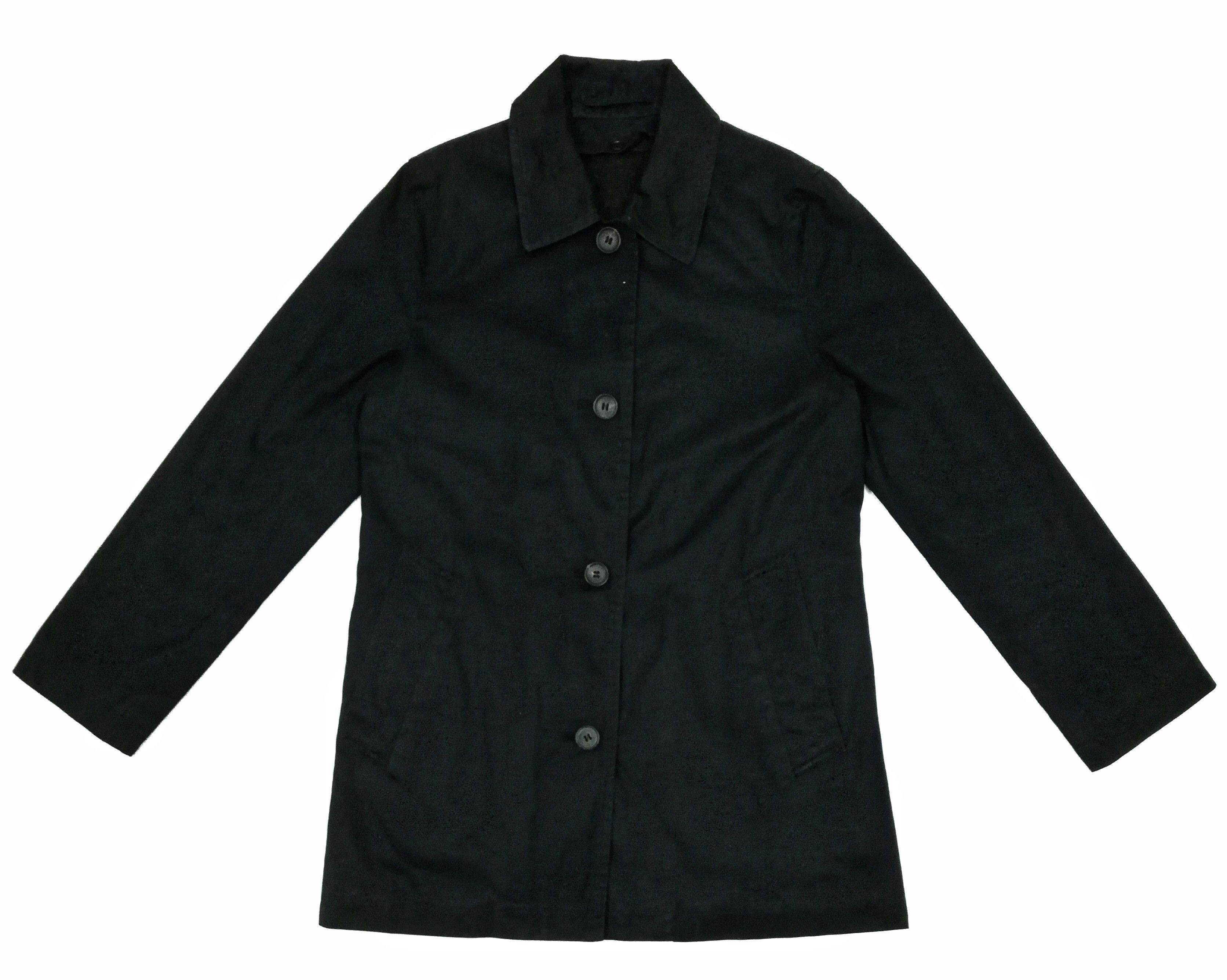 Margaret Howell 🔥Margaret Howell Button Up Minimalist Black Jacket🔥 Size US XS / EU 42 / 0 - 2 Thumbnail
