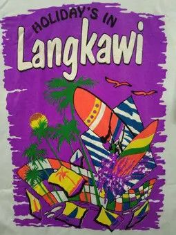 Life's a Beach Vtg 🔥🔥Holidays in Langkawi Island Malaysia Size US M / EU 48-50 / 2 - 3 Thumbnail