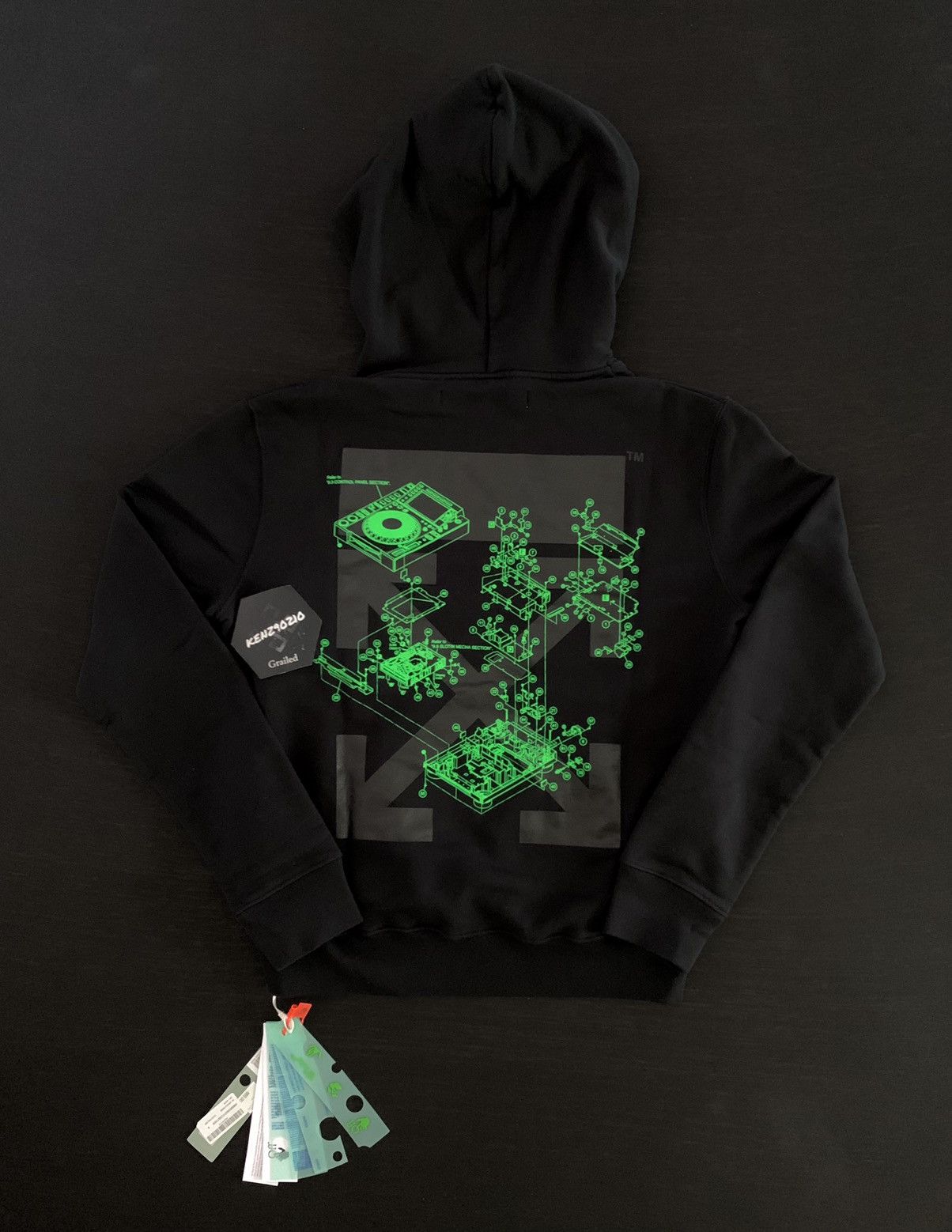 Off-White Off White X Pioneer Sound Engineer Exclusive Console Hoodie Size US S / EU 44-46 / 1 - 1 Thumbnail
