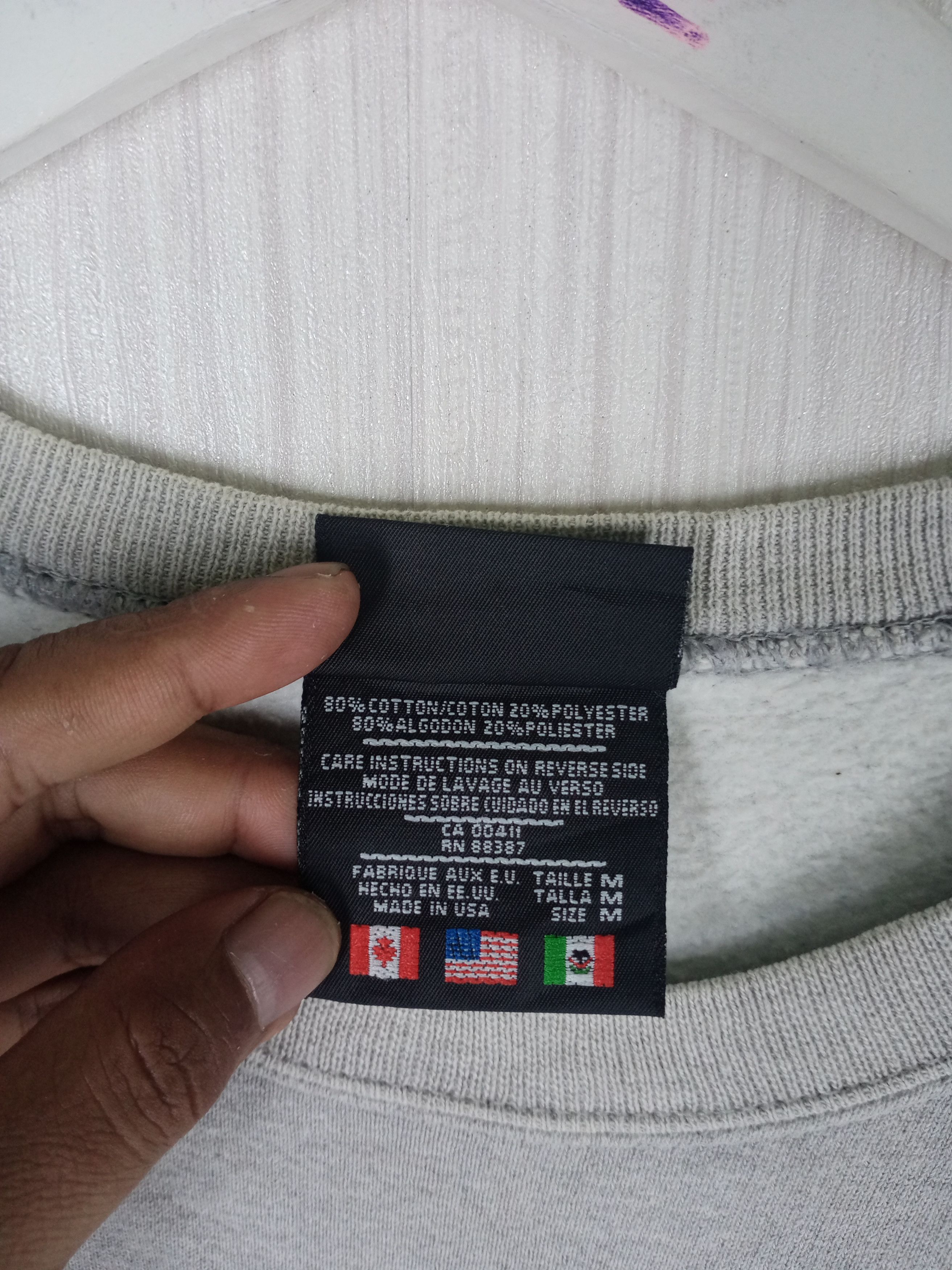 Adidas Vintage 90s Adidas Trefoil Embroidery Big Logo Sweatshirt Size US XL / EU 56 / 4 - 5 Thumbnail
