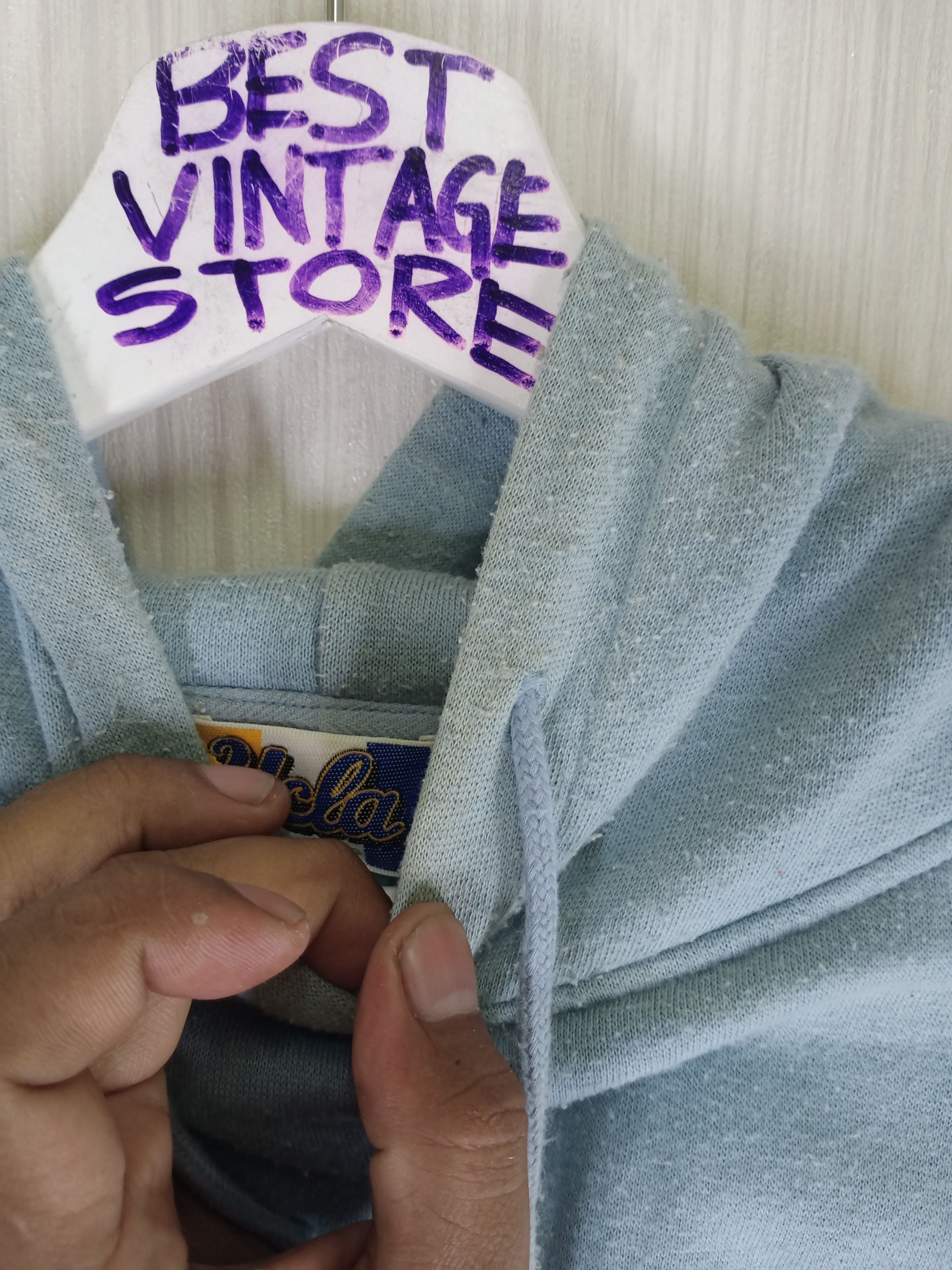 Vintage 90s UCLA Hoodie small Logo Sweatshirt