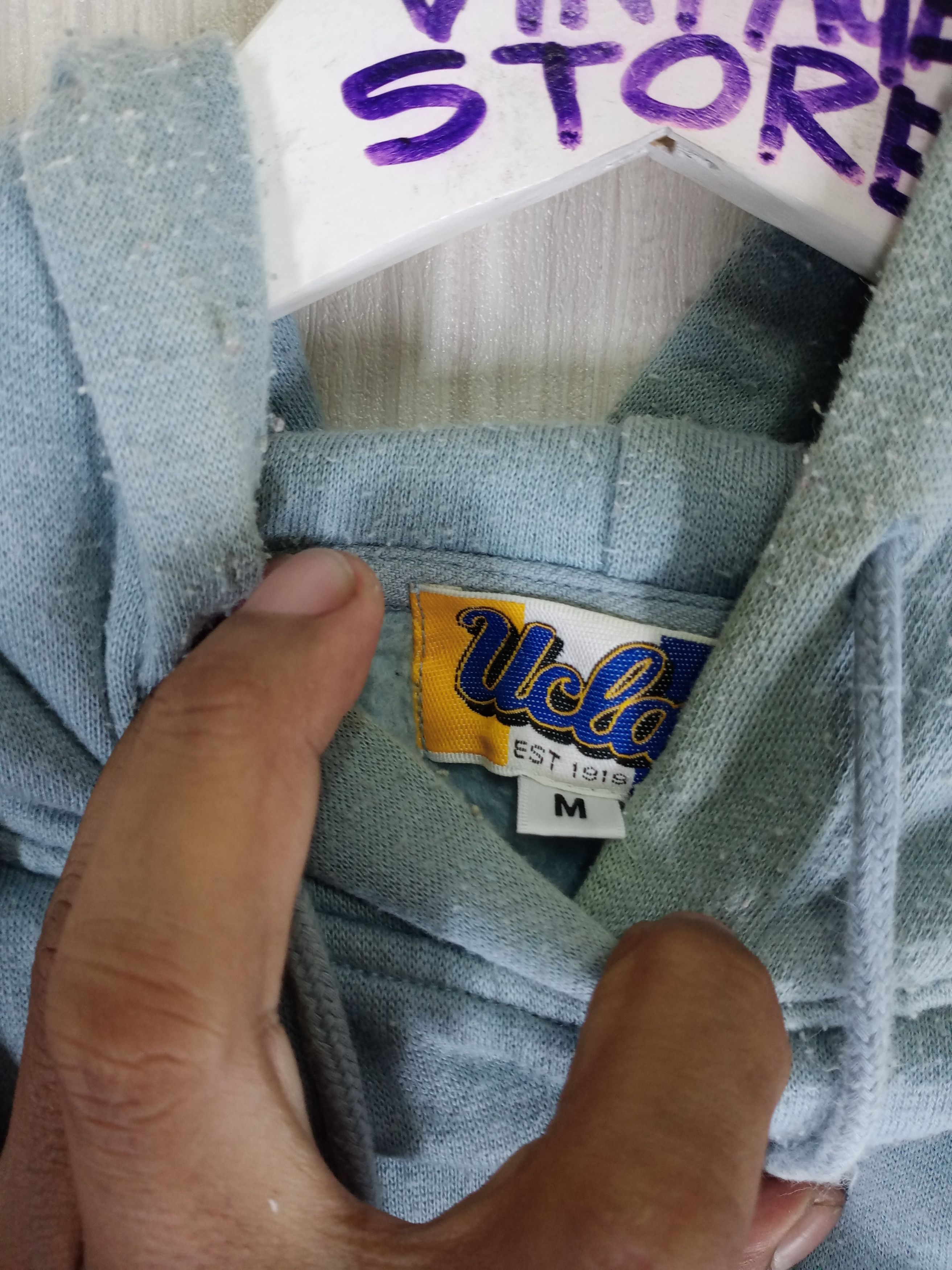 Vintage 90s UCLA Hoodie small Logo Sweatshirt