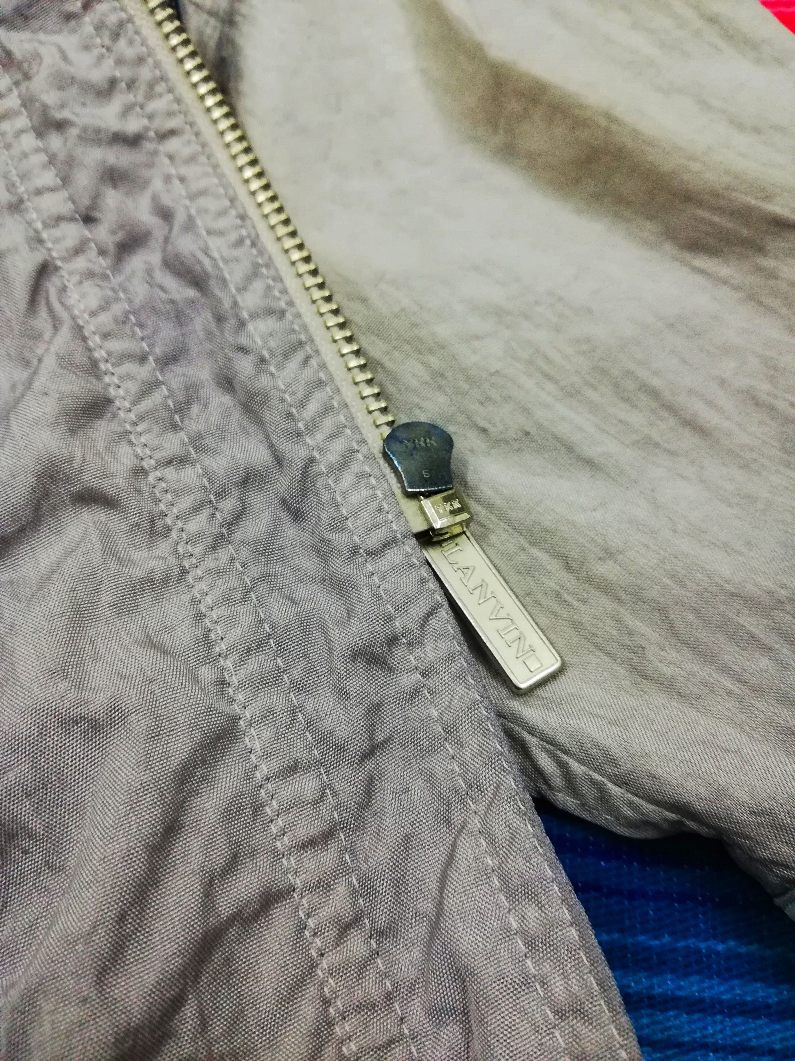 Lanvin 🔥Luxury Lanvin Sport Snap Button Cargo Hoodie Windbreaker Size US L / EU 52-54 / 3 - 6 Thumbnail
