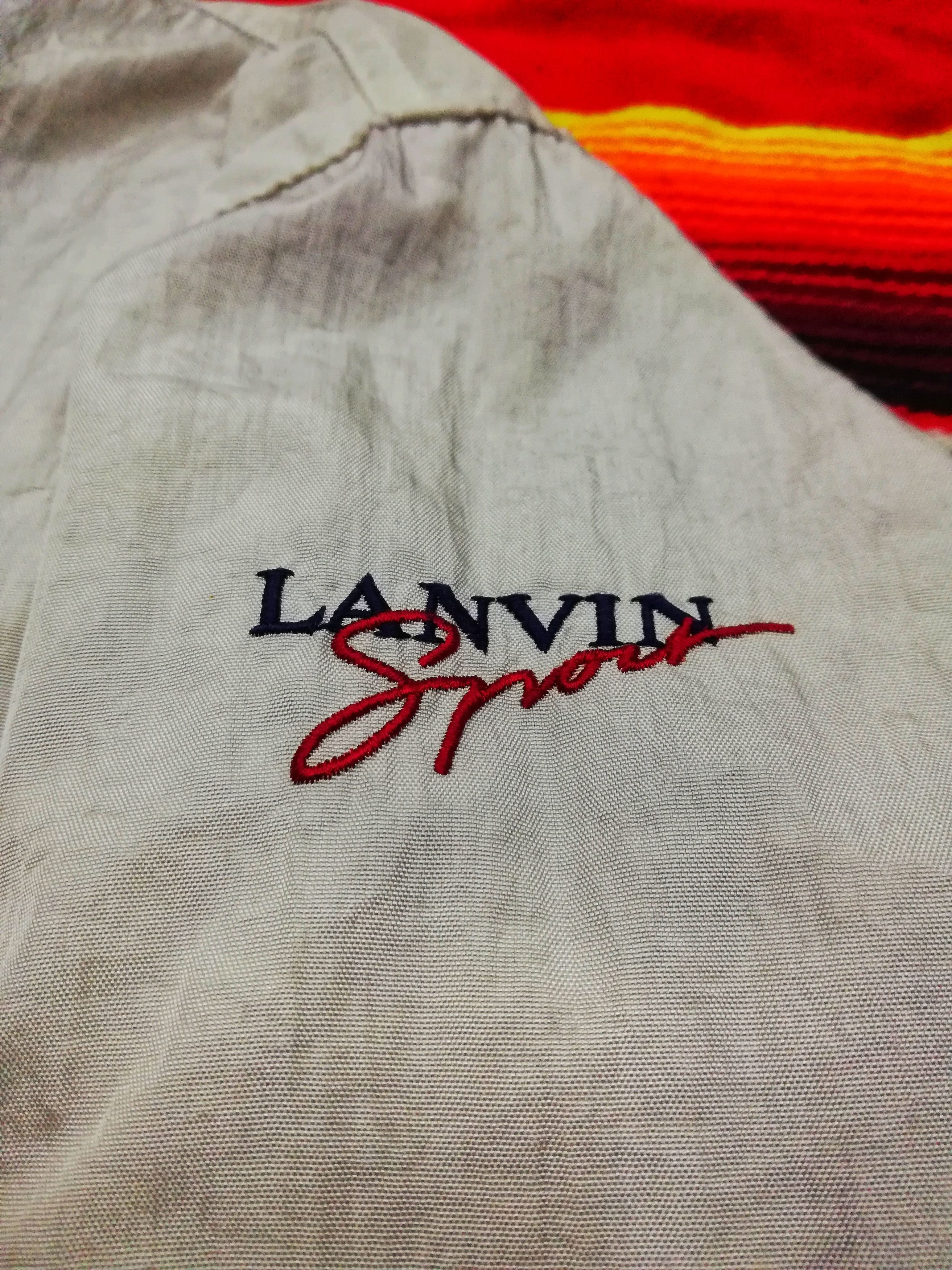 Lanvin 🔥Luxury Lanvin Sport Snap Button Cargo Hoodie Windbreaker Size US L / EU 52-54 / 3 - 7 Thumbnail