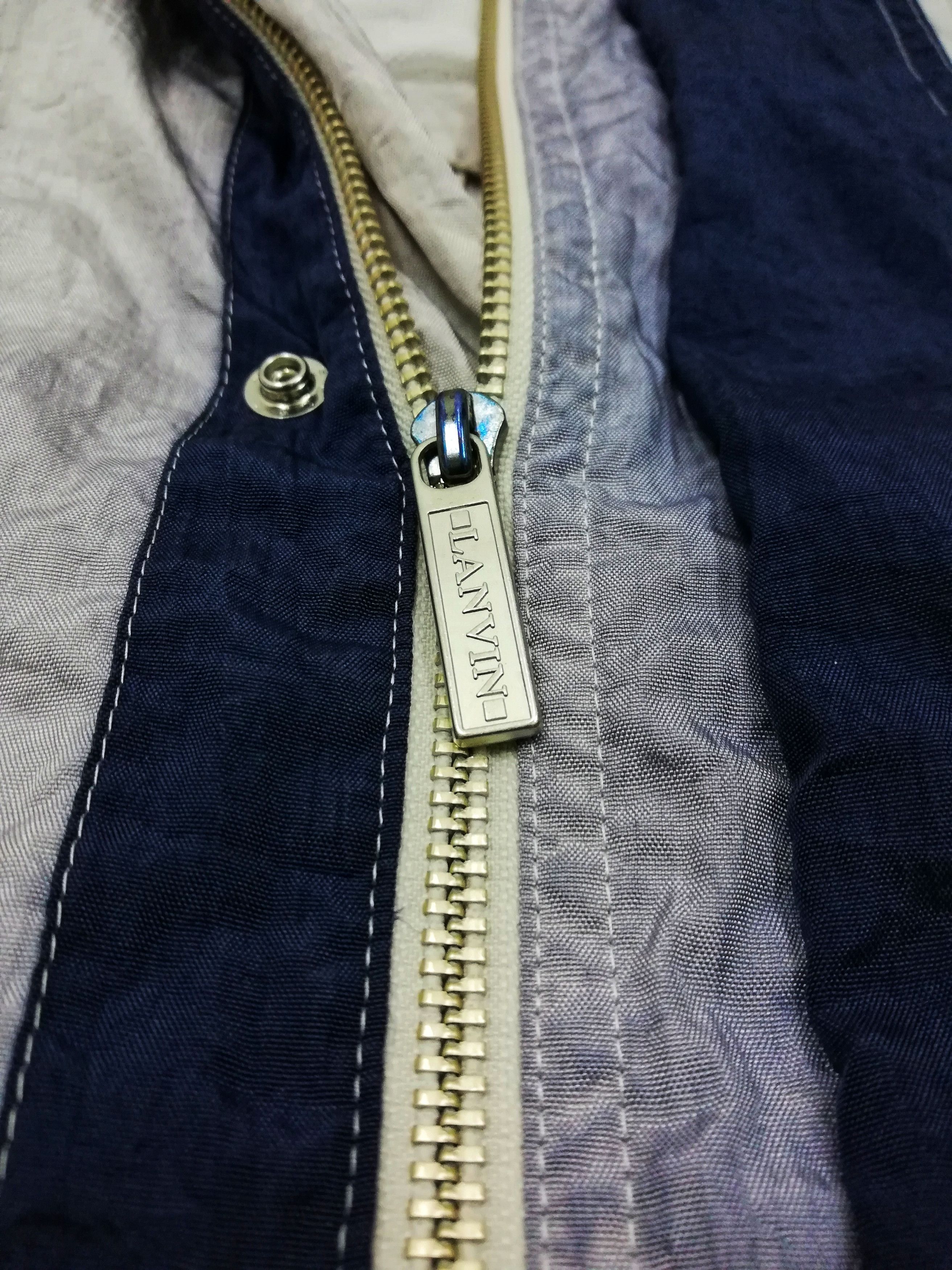 Lanvin 🔥Luxury Lanvin Sport Snap Button Cargo Hoodie Windbreaker Size US L / EU 52-54 / 3 - 5 Thumbnail