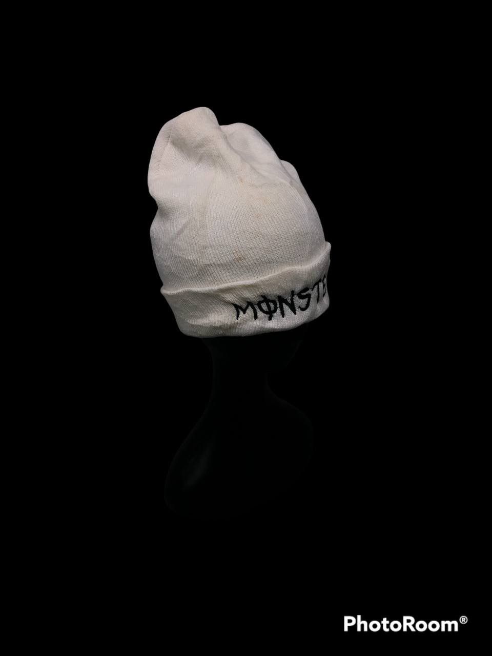 Other Energy Monster White Beanie Hat Size ONE SIZE - 3 Thumbnail