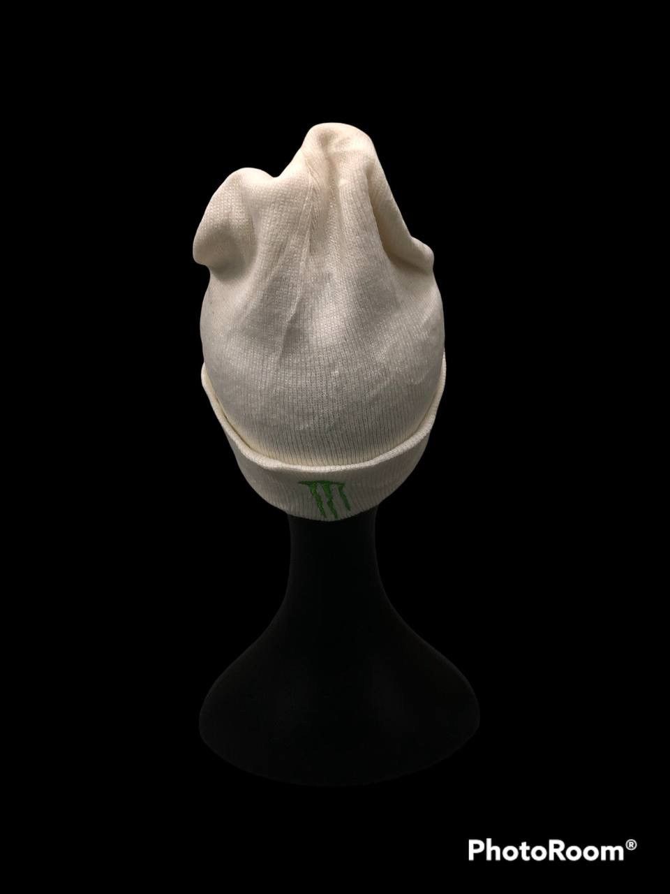 Other Energy Monster White Beanie Hat Size ONE SIZE - 2 Thumbnail