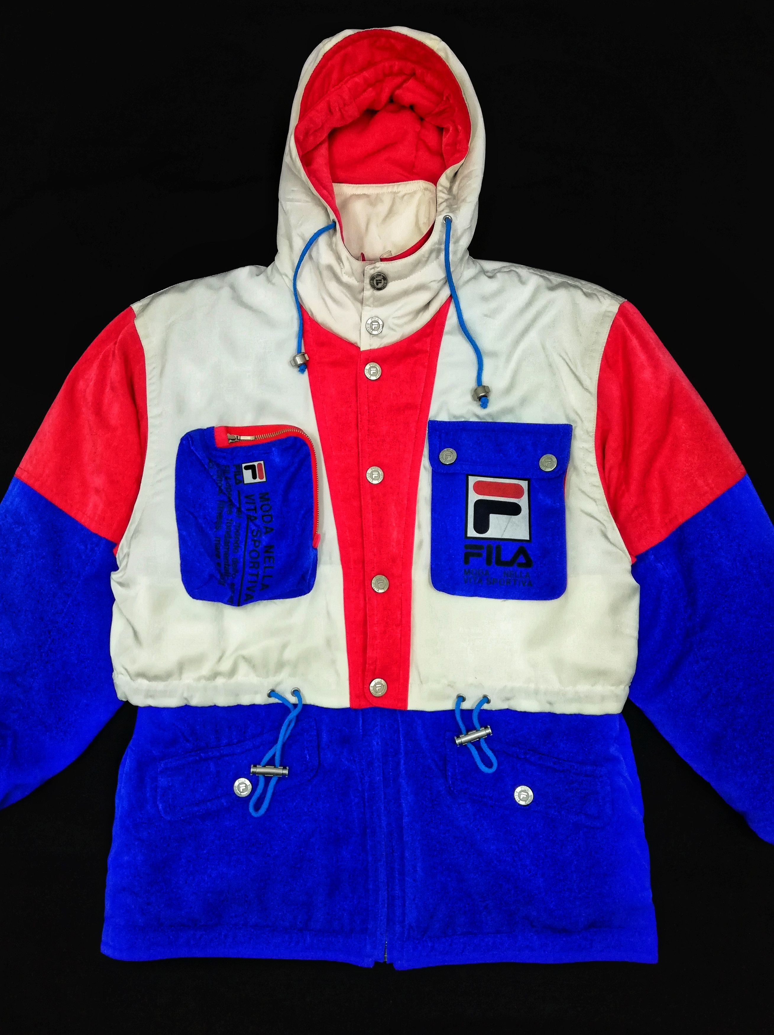 Fila 🔥90's Mode Nella Vita Fila Biella Italia Logo Tactical🔥 Size US M / EU 48-50 / 2 - 2 Thumbnail