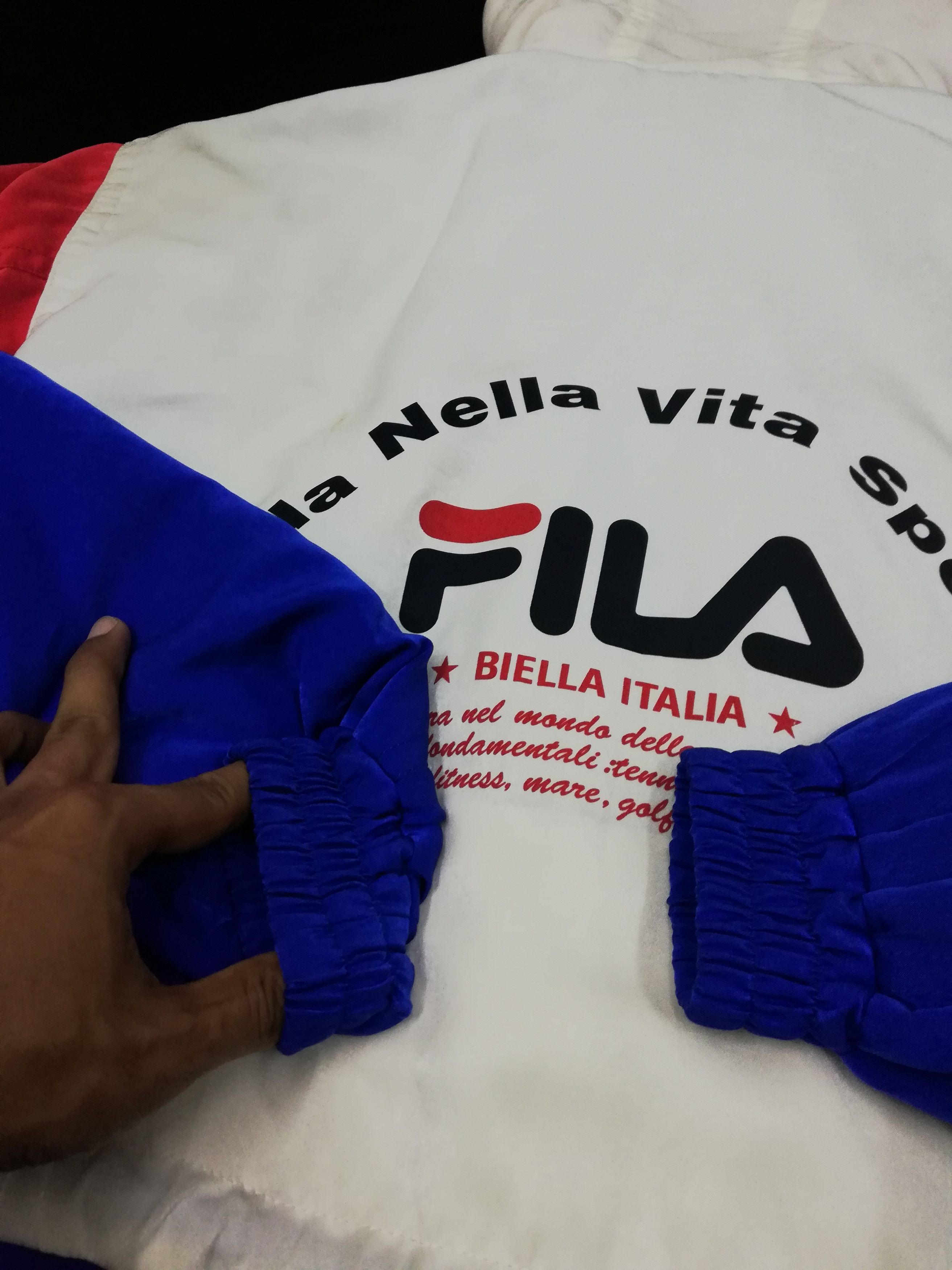 Fila 🔥90's Mode Nella Vita Fila Biella Italia Logo Tactical🔥 Size US M / EU 48-50 / 2 - 25 Thumbnail