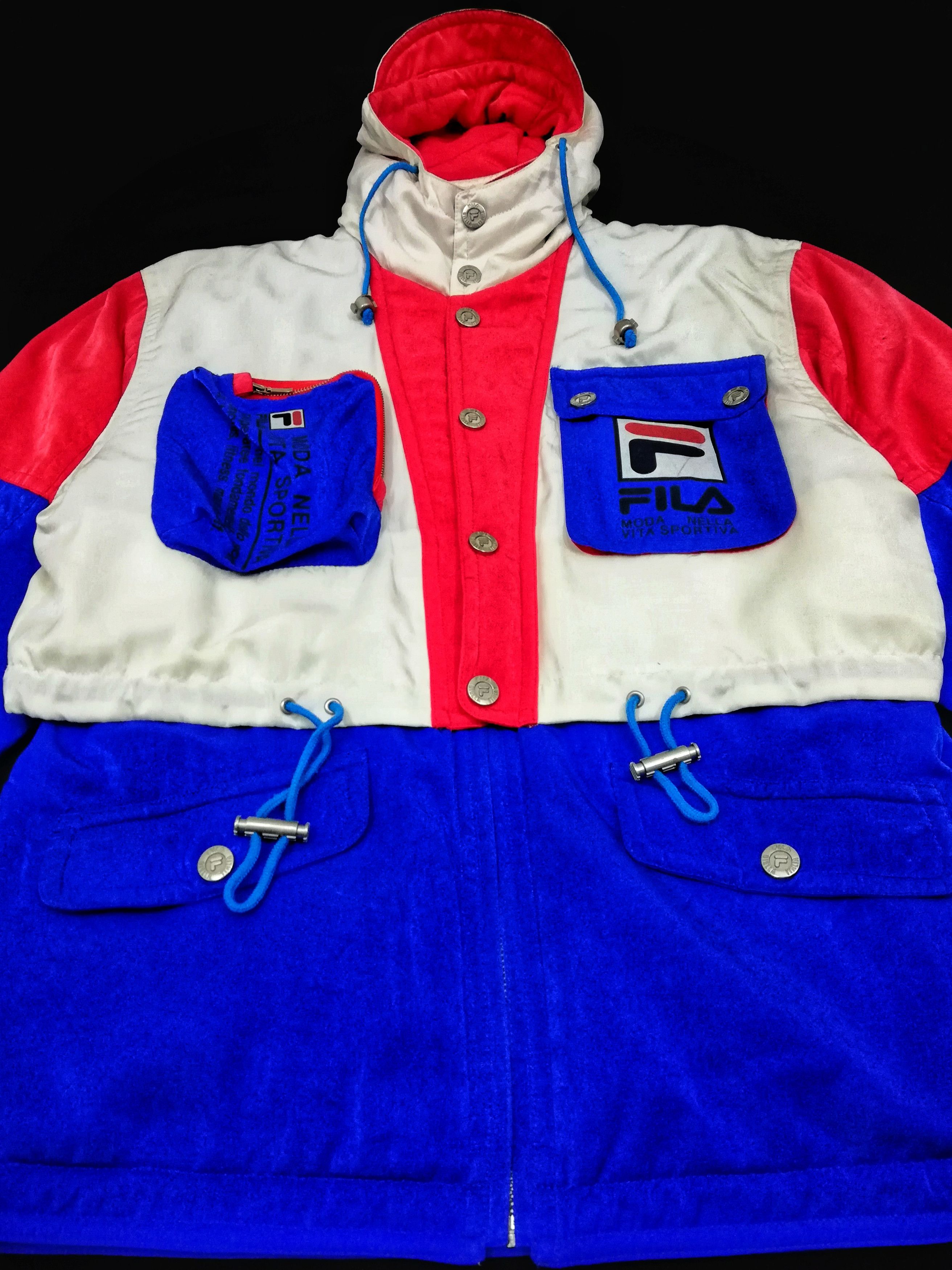 Fila 🔥90's Mode Nella Vita Fila Biella Italia Logo Tactical🔥 Size US M / EU 48-50 / 2 - 5 Thumbnail