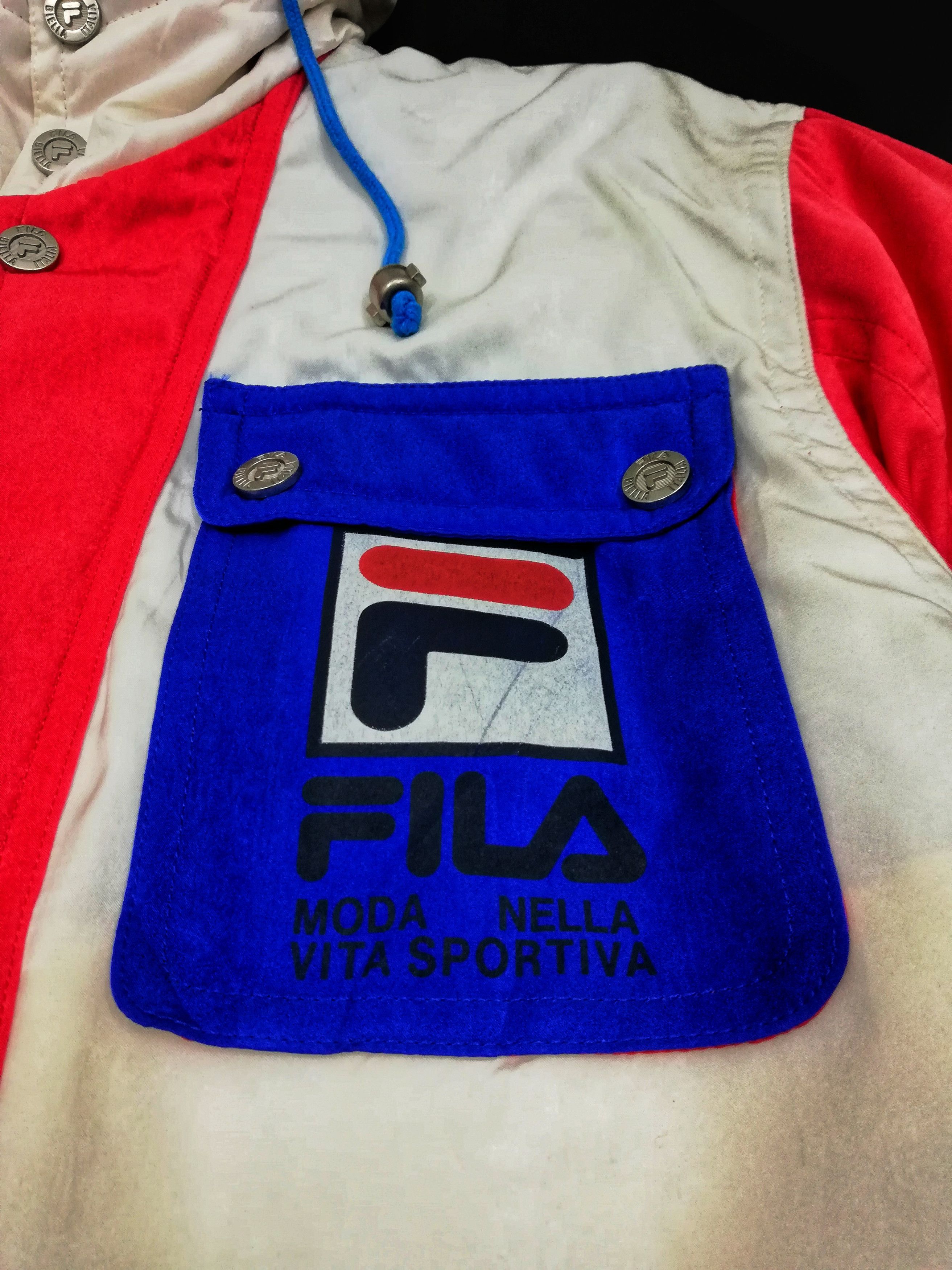 Fila 🔥90's Mode Nella Vita Fila Biella Italia Logo Tactical🔥 Size US M / EU 48-50 / 2 - 8 Thumbnail