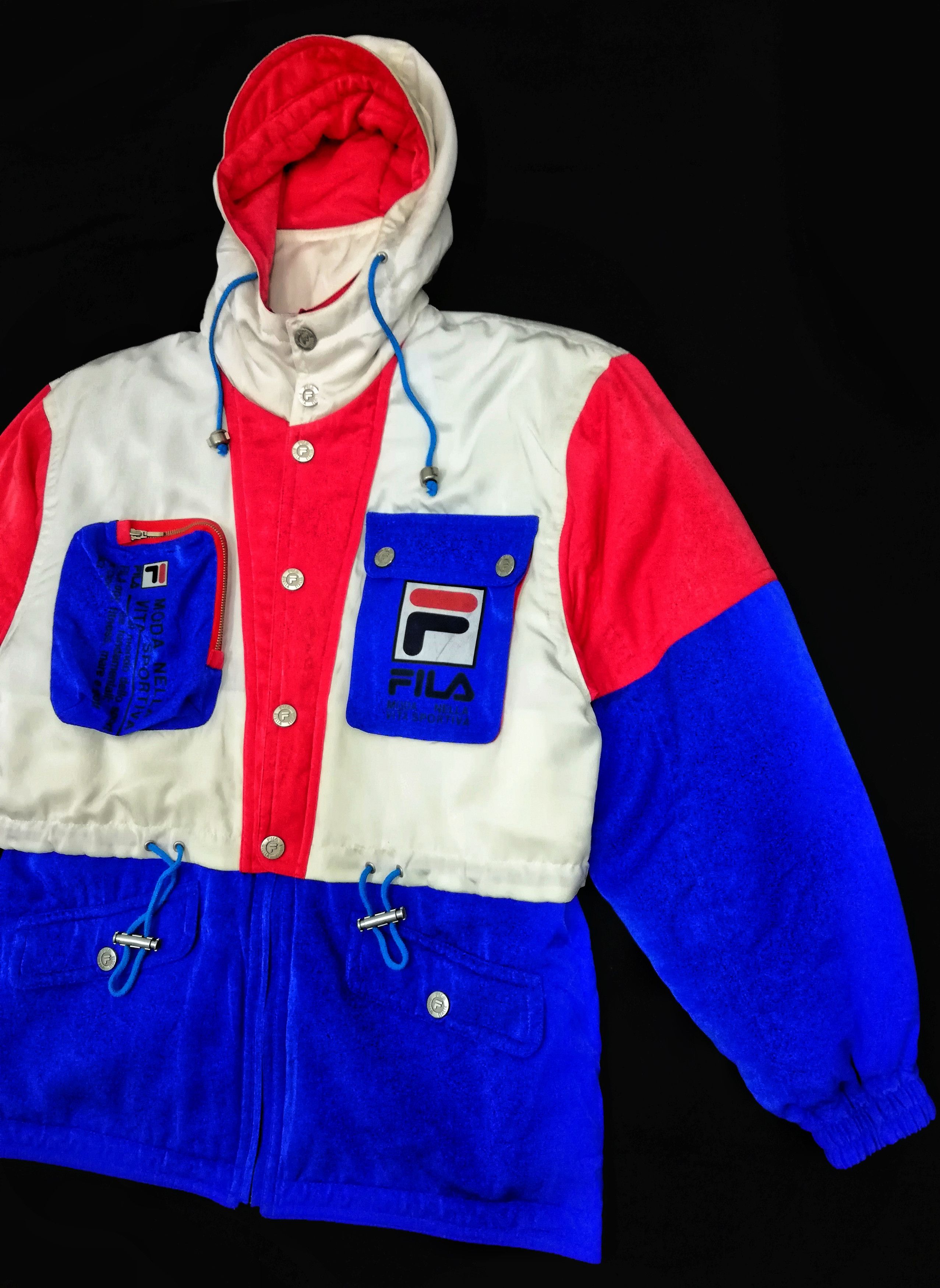Fila 🔥90's Mode Nella Vita Fila Biella Italia Logo Tactical🔥 Size US M / EU 48-50 / 2 - 4 Thumbnail