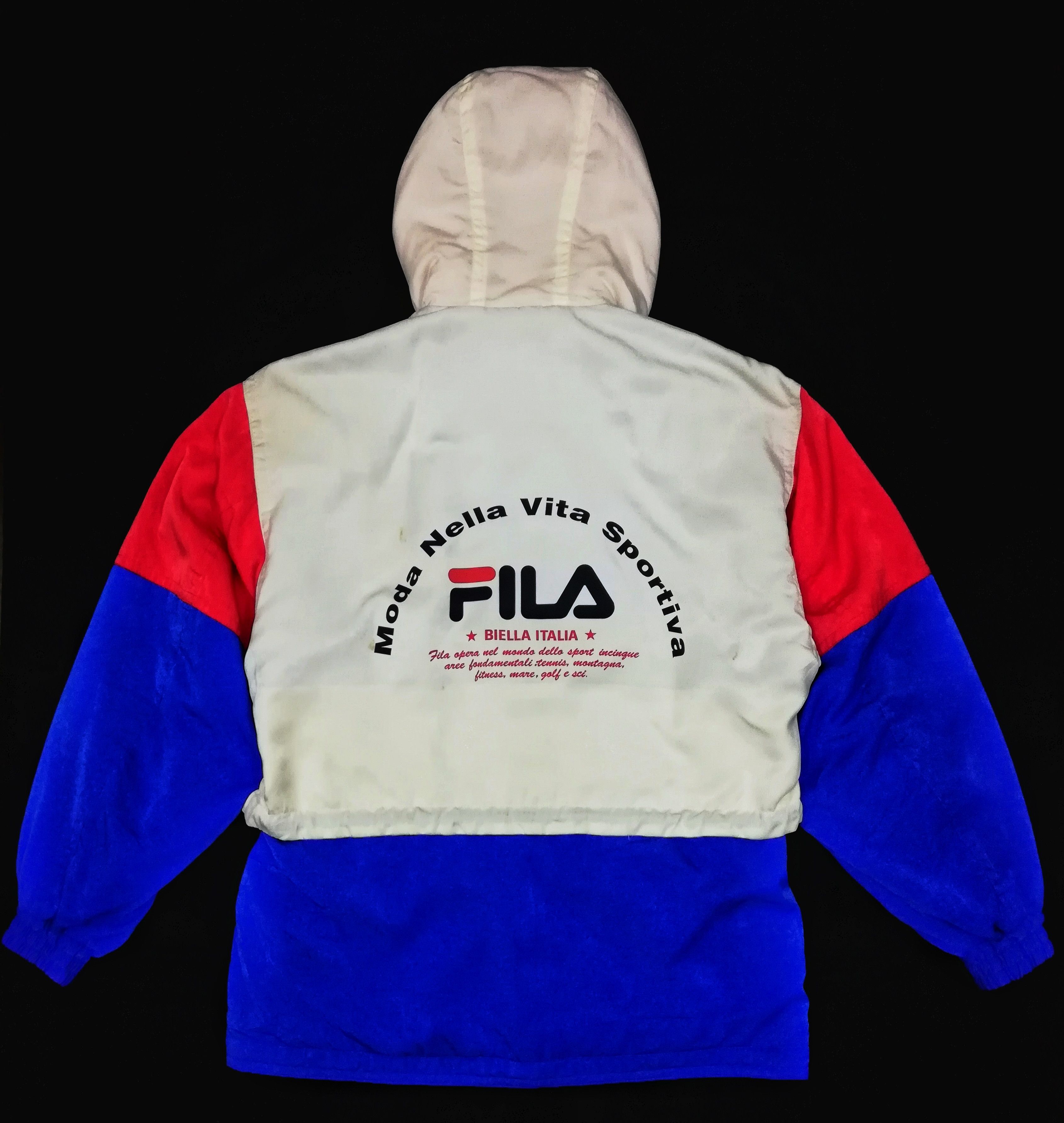 Fila 🔥90's Mode Nella Vita Fila Biella Italia Logo Tactical🔥 Size US M / EU 48-50 / 2 - 20 Thumbnail