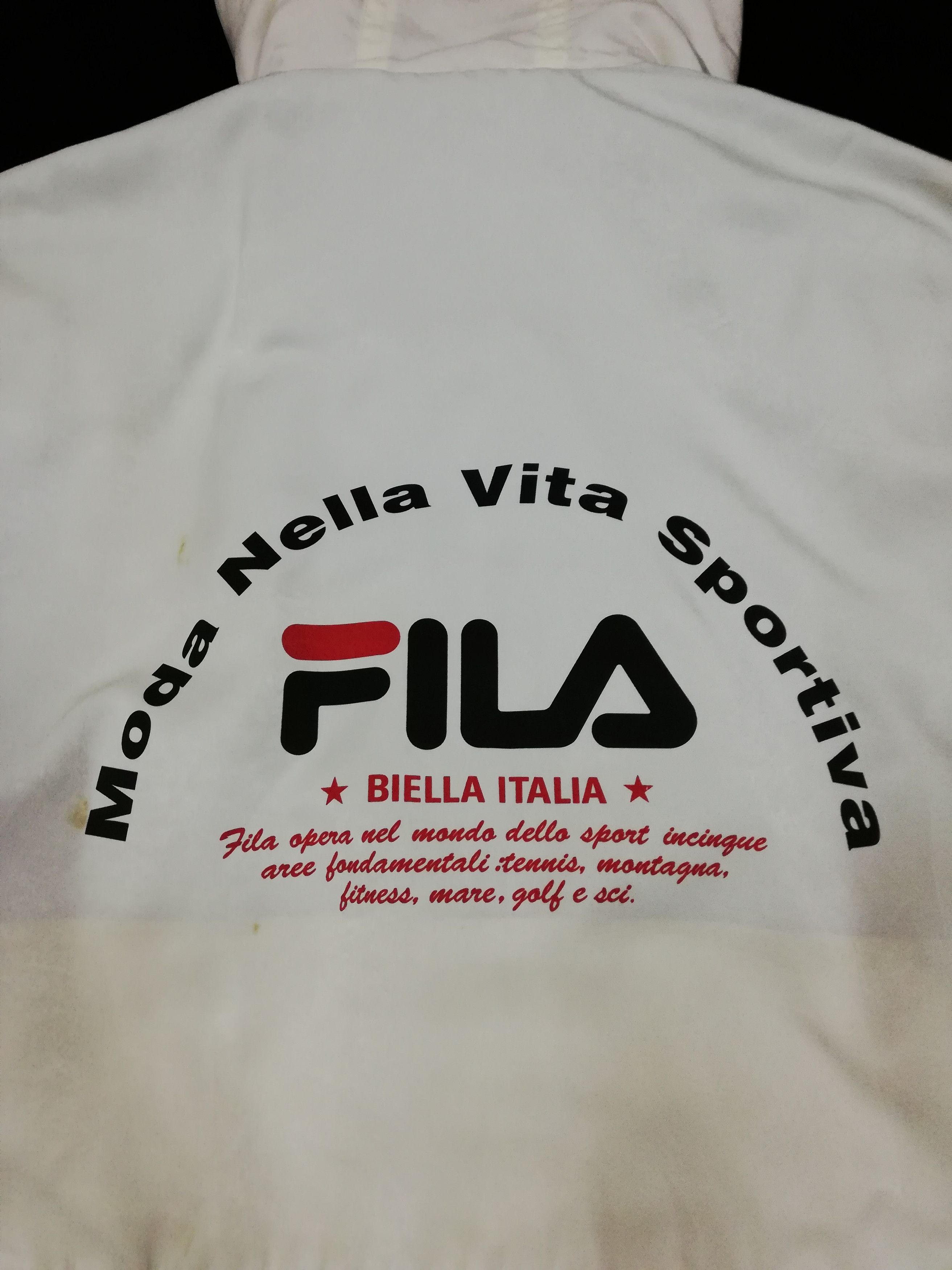 Fila 🔥90's Mode Nella Vita Fila Biella Italia Logo Tactical🔥 Size US M / EU 48-50 / 2 - 22 Thumbnail