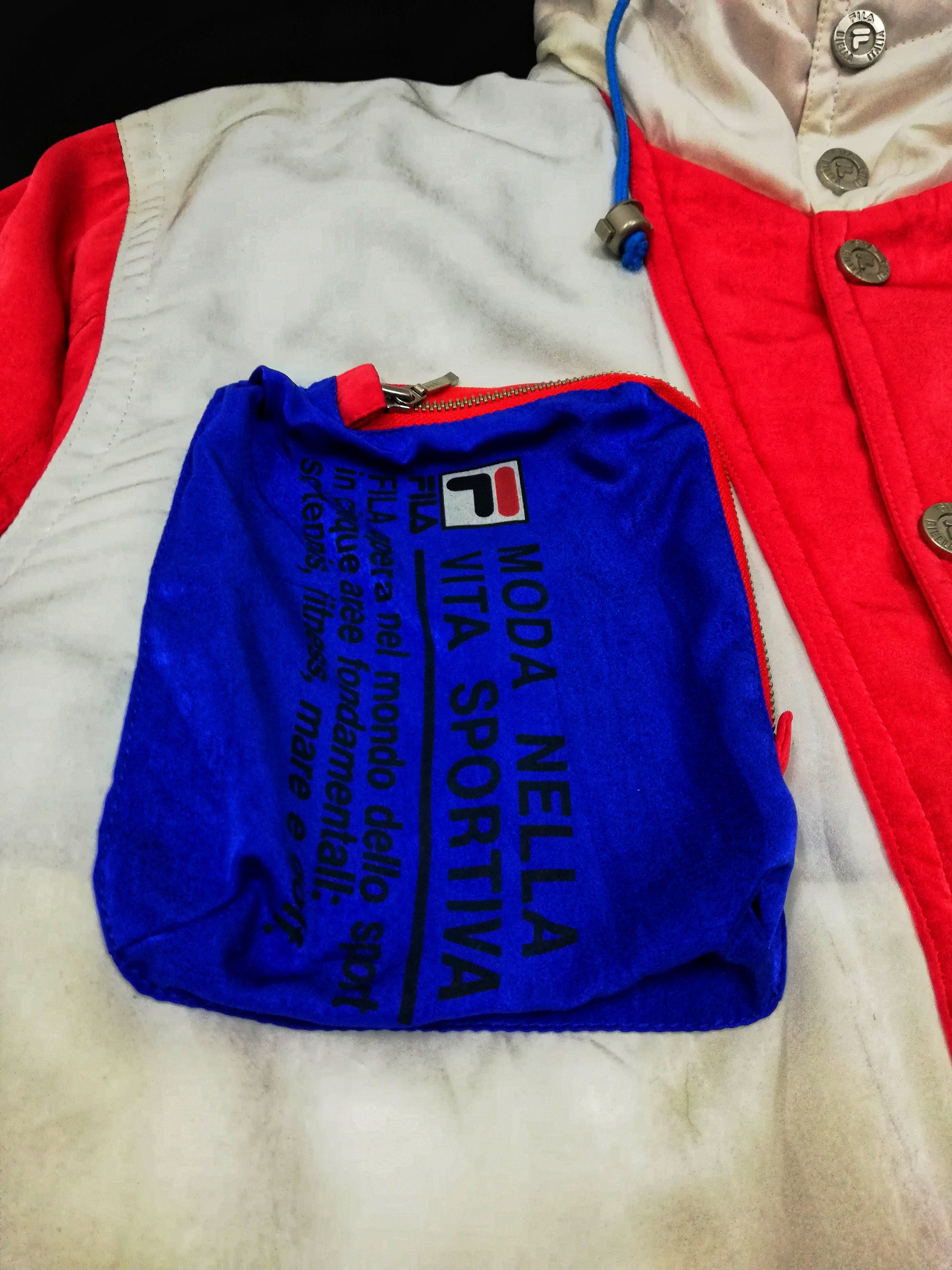 Fila 🔥90's Mode Nella Vita Fila Biella Italia Logo Tactical🔥 Size US M / EU 48-50 / 2 - 9 Thumbnail
