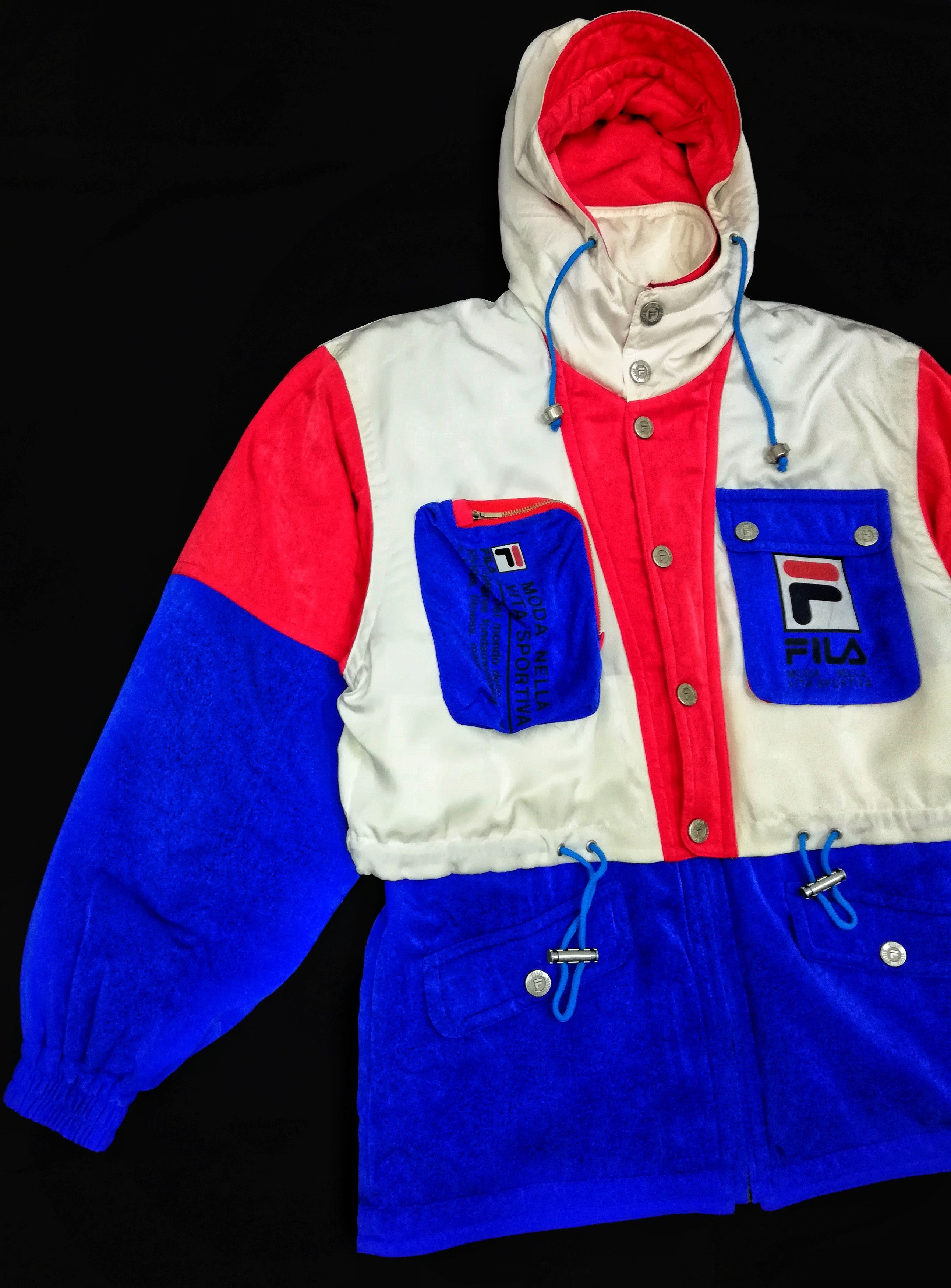 Fila 🔥90's Mode Nella Vita Fila Biella Italia Logo Tactical🔥 Size US M / EU 48-50 / 2 - 3 Thumbnail