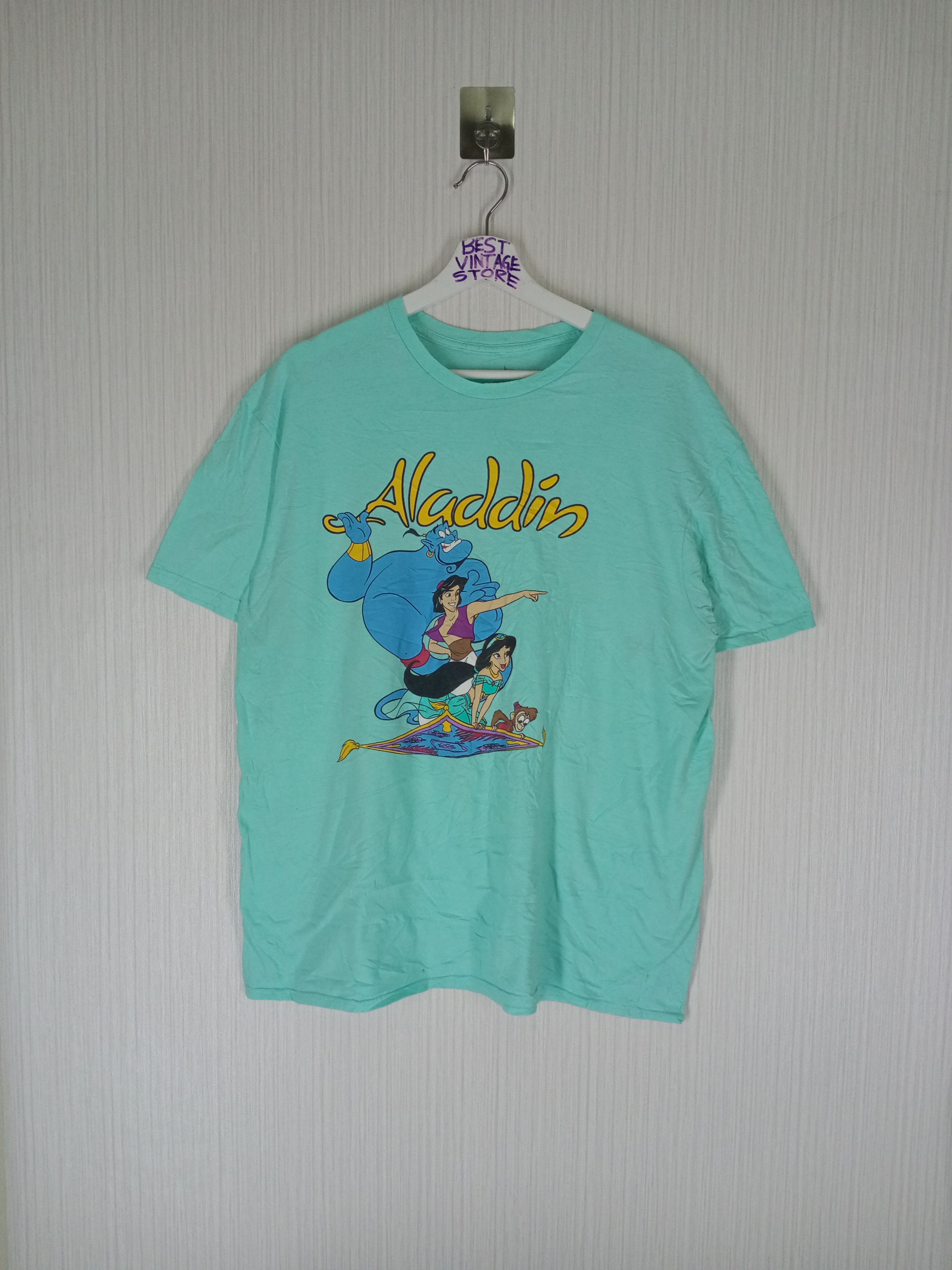 Cartoon Network Rare Vintage Aladdin Tshirt Size US XL / EU 56 / 4 - 1 Thumbnail