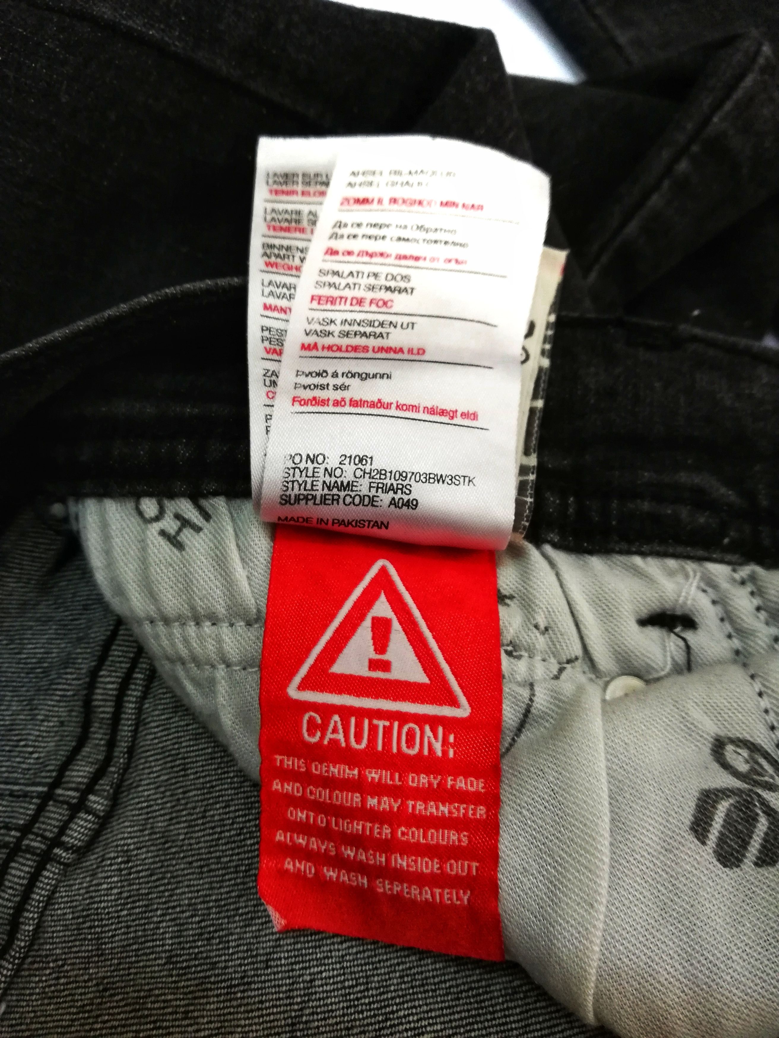 Designer × Japanese Brand 🔥Rare!!! CROSSHATCH Label-Denim Projects Moto Bikers Jeans Size US 30 / EU 46 - 21 Thumbnail