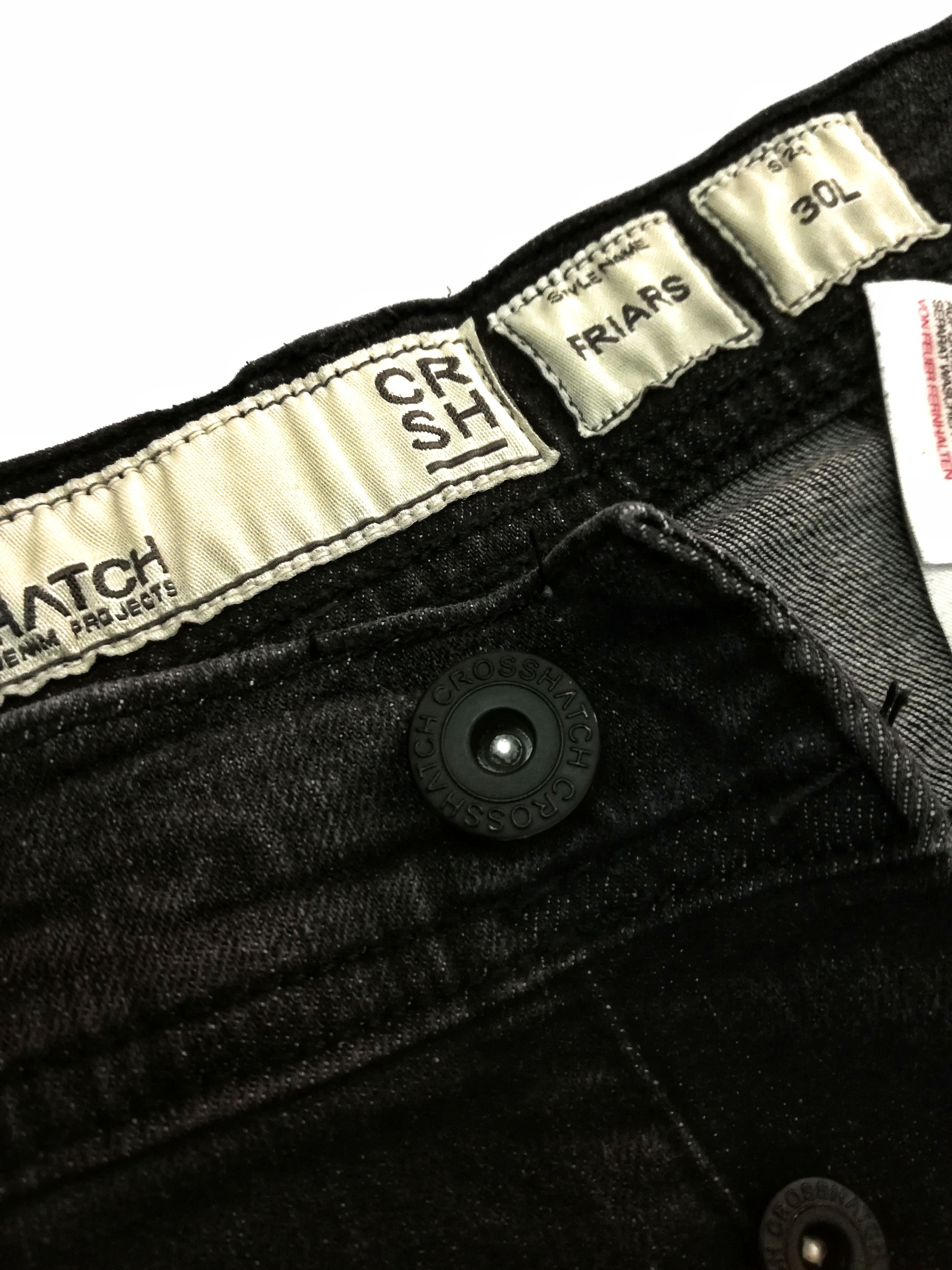 Designer × Japanese Brand 🔥Rare!!! CROSSHATCH Label-Denim Projects Moto Bikers Jeans Size US 30 / EU 46 - 6 Thumbnail
