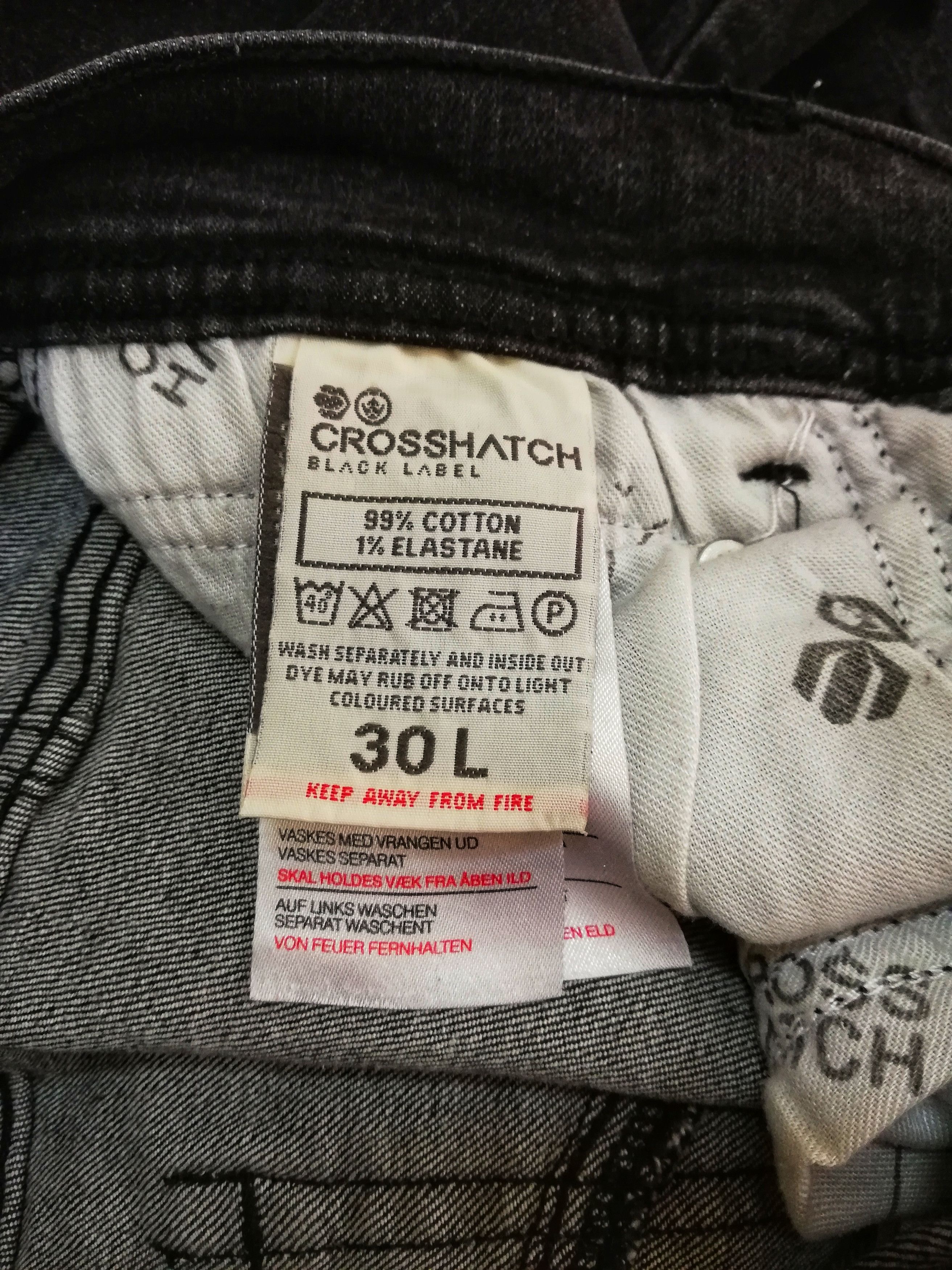 Designer × Japanese Brand 🔥Rare!!! CROSSHATCH Label-Denim Projects Moto Bikers Jeans Size US 30 / EU 46 - 18 Thumbnail