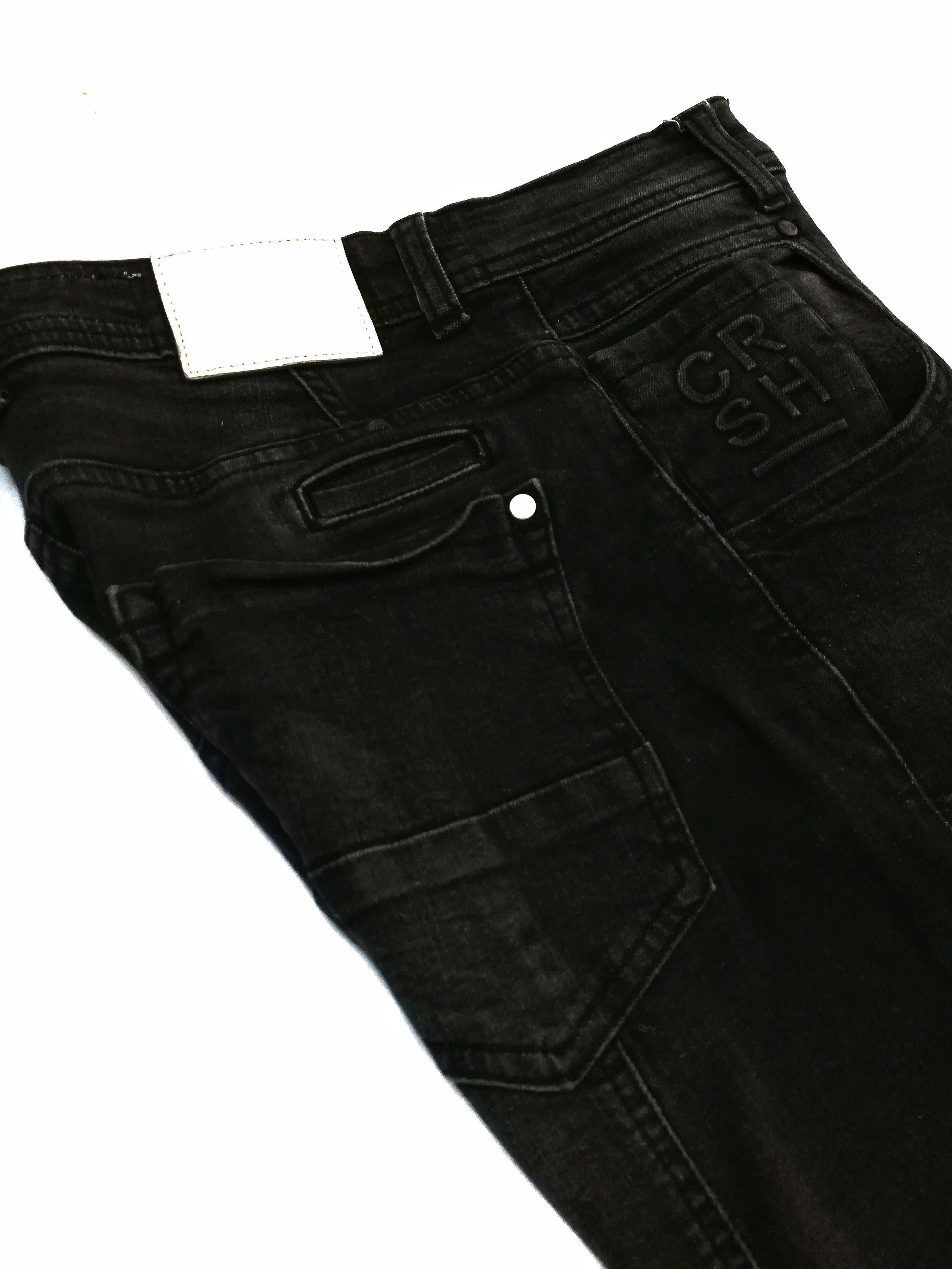 Designer × Japanese Brand 🔥Rare!!! CROSSHATCH Label-Denim Projects Moto Bikers Jeans Size US 30 / EU 46 - 9 Thumbnail
