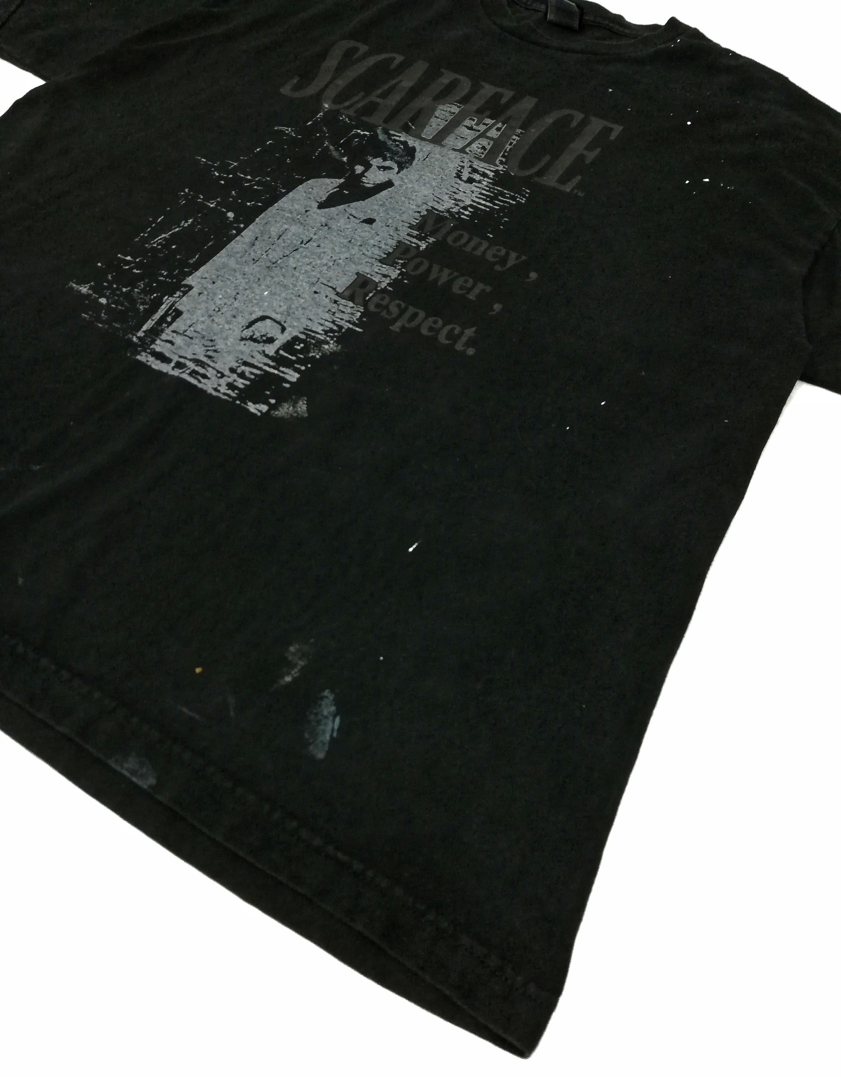 Vintage 🔥Vintage Movie 90's Scarface Shirts Money, Power, Respect Size US XXL / EU 58 / 5 - 4 Thumbnail