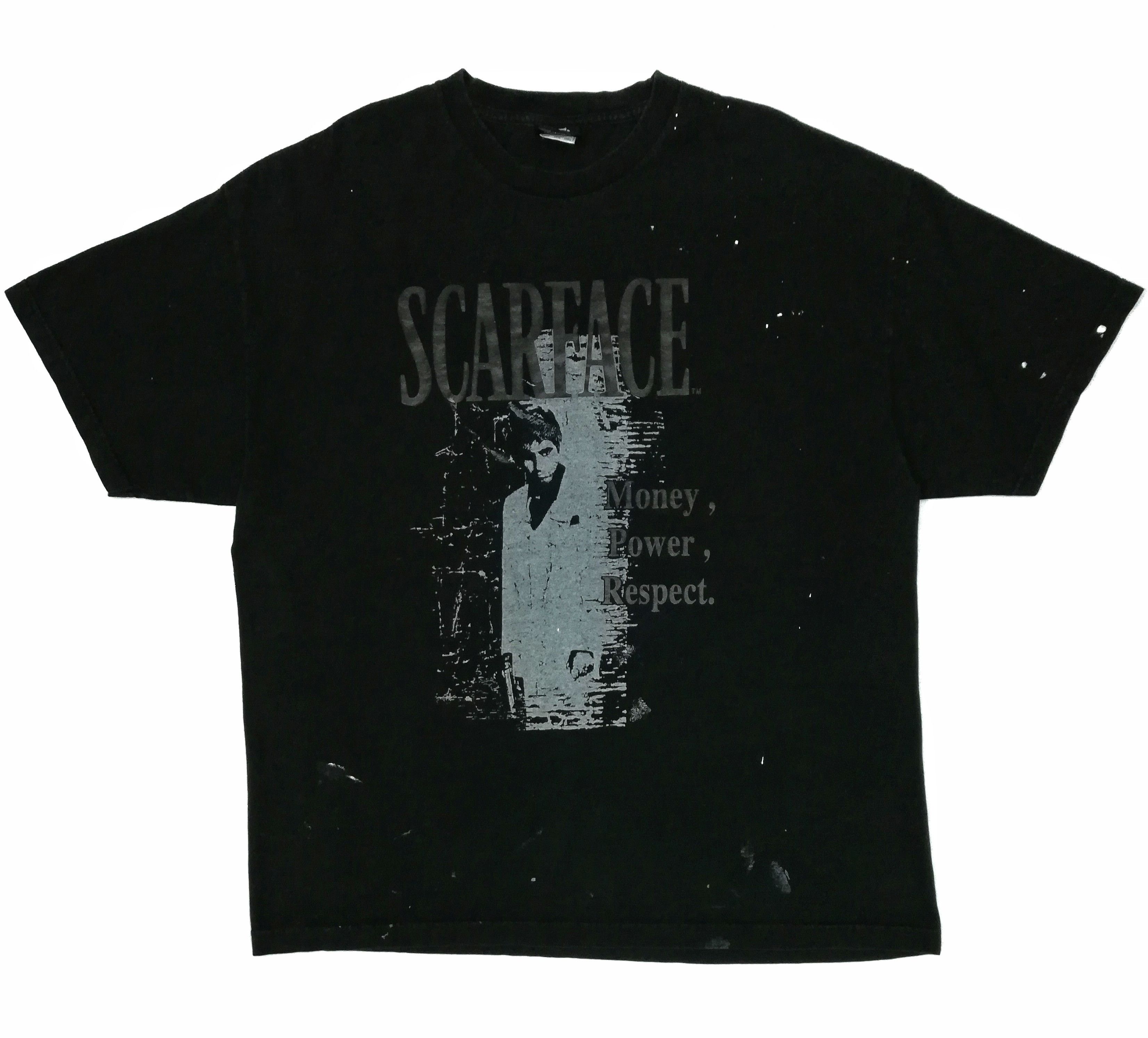 Vintage 🔥Vintage Movie 90's Scarface Shirts Money, Power, Respect Size US XXL / EU 58 / 5 - 1 Thumbnail